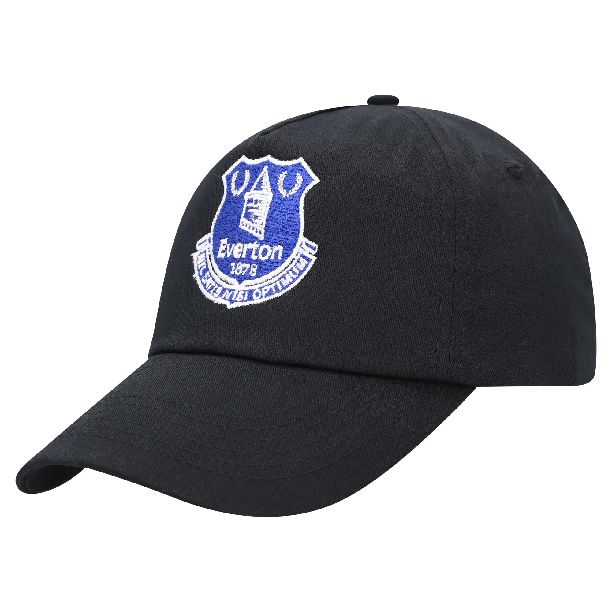 Everton Core Structured Adjustable Cap - Black - Unisex