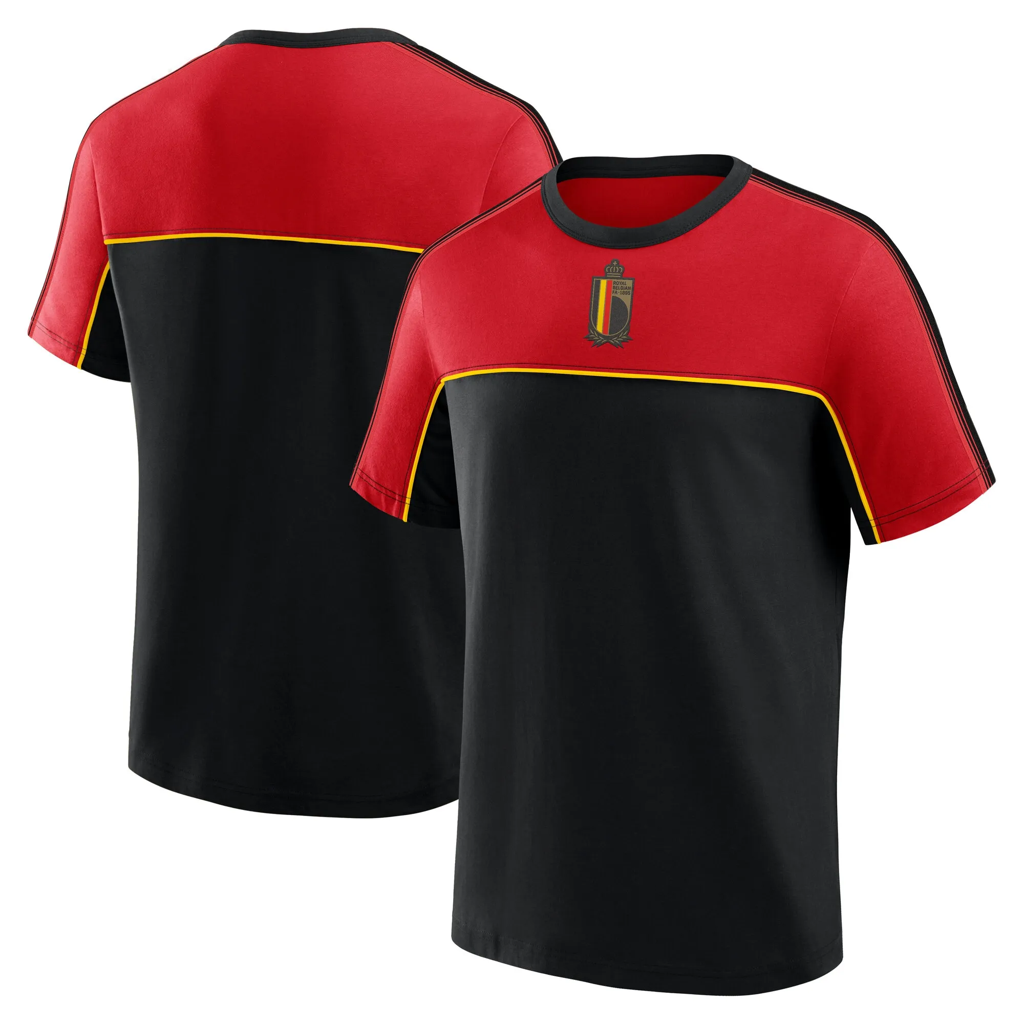 Belgium Retro T-Shirt - Black - Mens