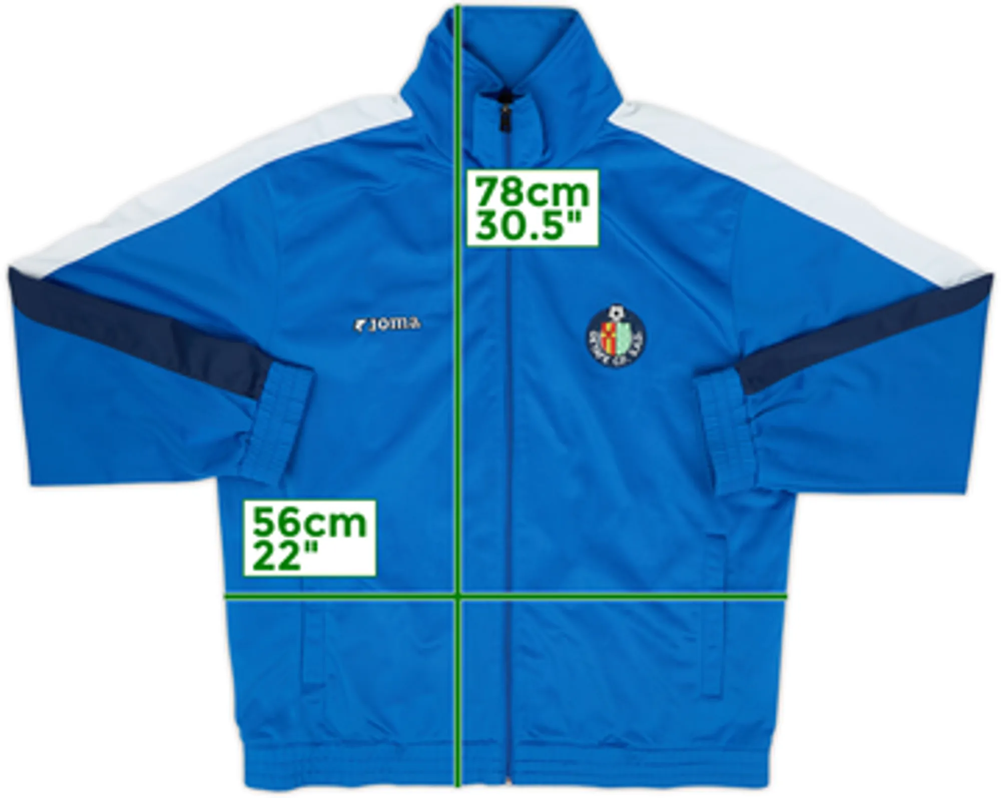 2005-06 Getafe Joma Track Jacket - 6/10 - (M)