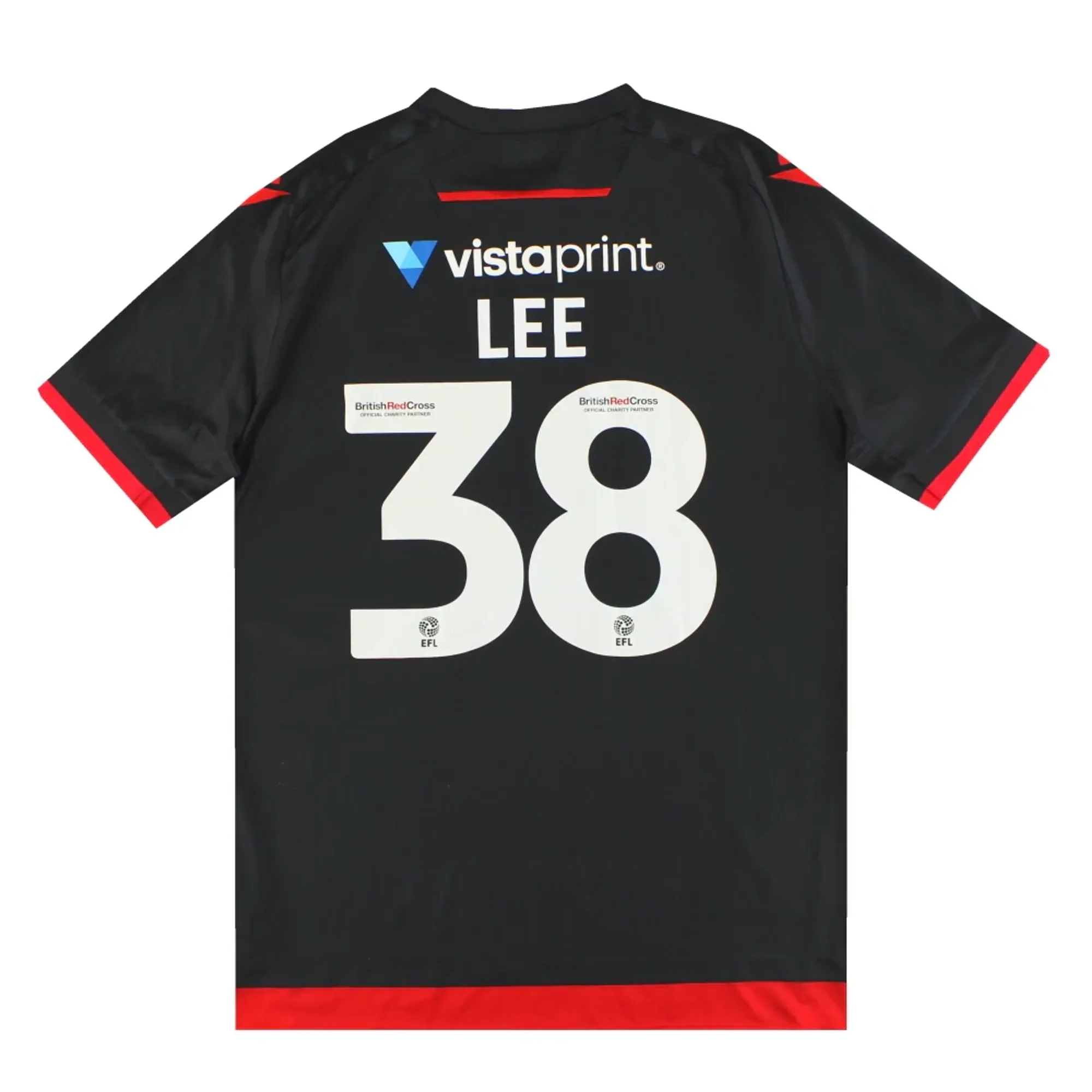 2023-24 Wrexham Macron Third Shirt Lee #38 XXL - Wrexham / Excellent