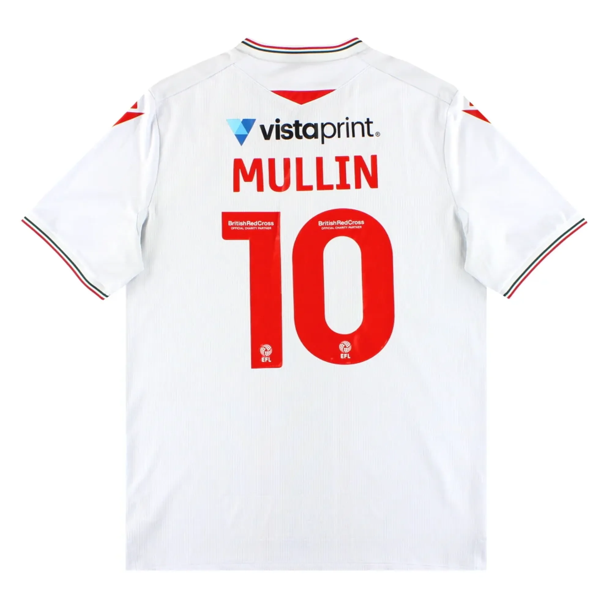 2023-24 Wrexham Macron Away Shirt Mullin #10 XXL - Wrexham / Excellent