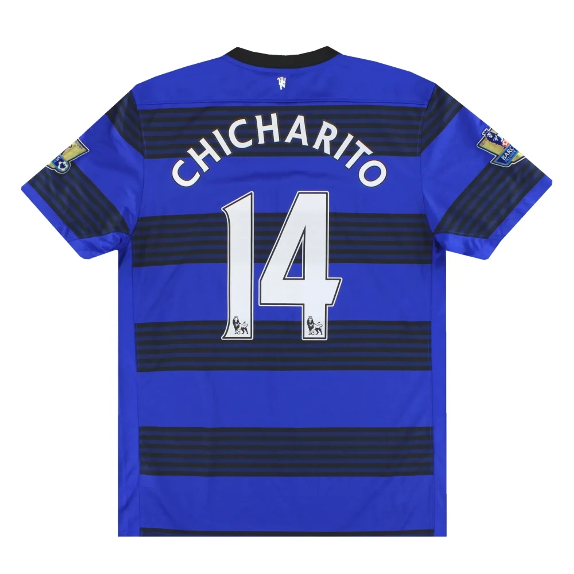 2011-13 Manchester United Nike Away Shirt Chicharito #14 L - Manchester United / Excellent 