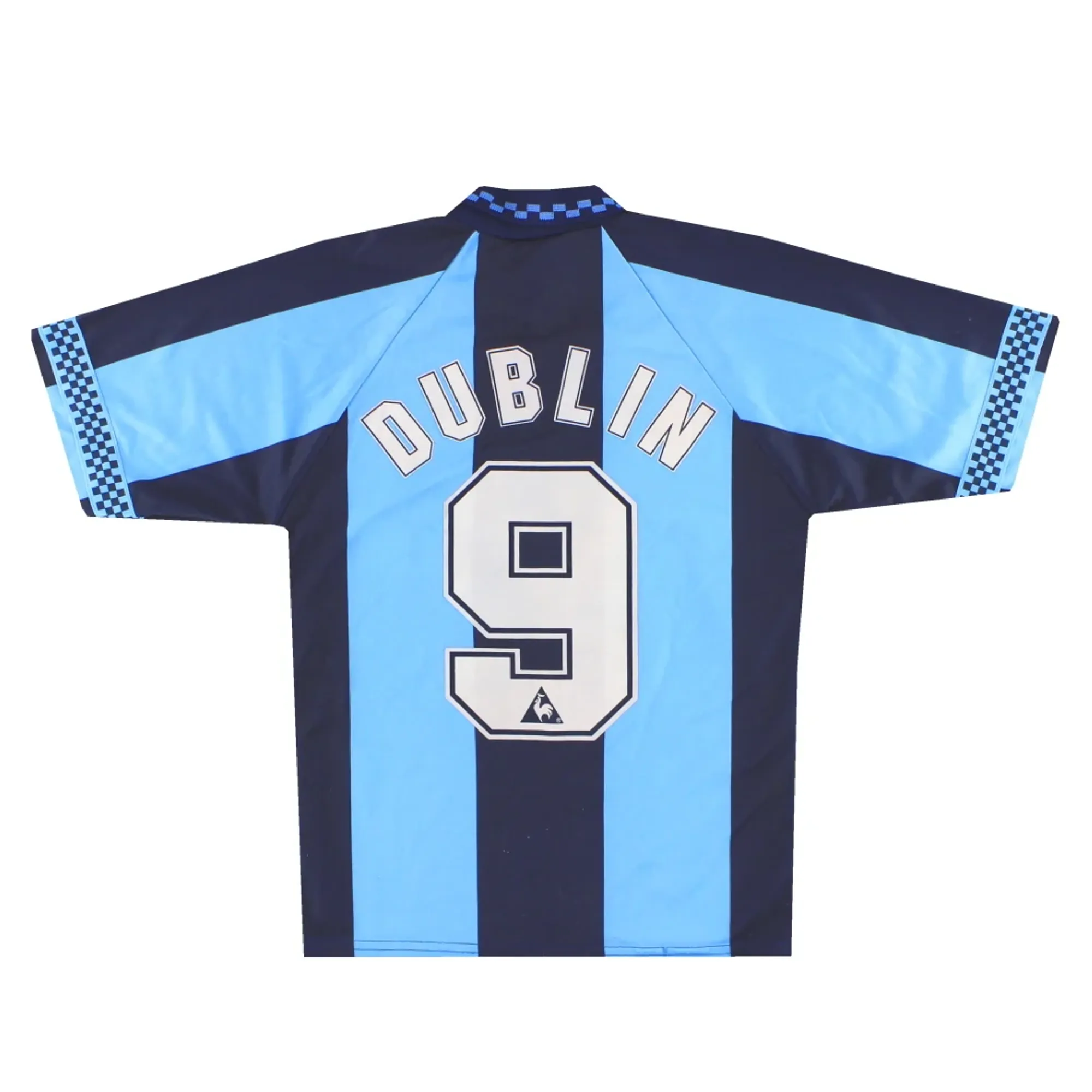1996-97 Coventry Le Coq Sportif Home Shirt Dublin #9 XL.B - Coventry City / Very good 