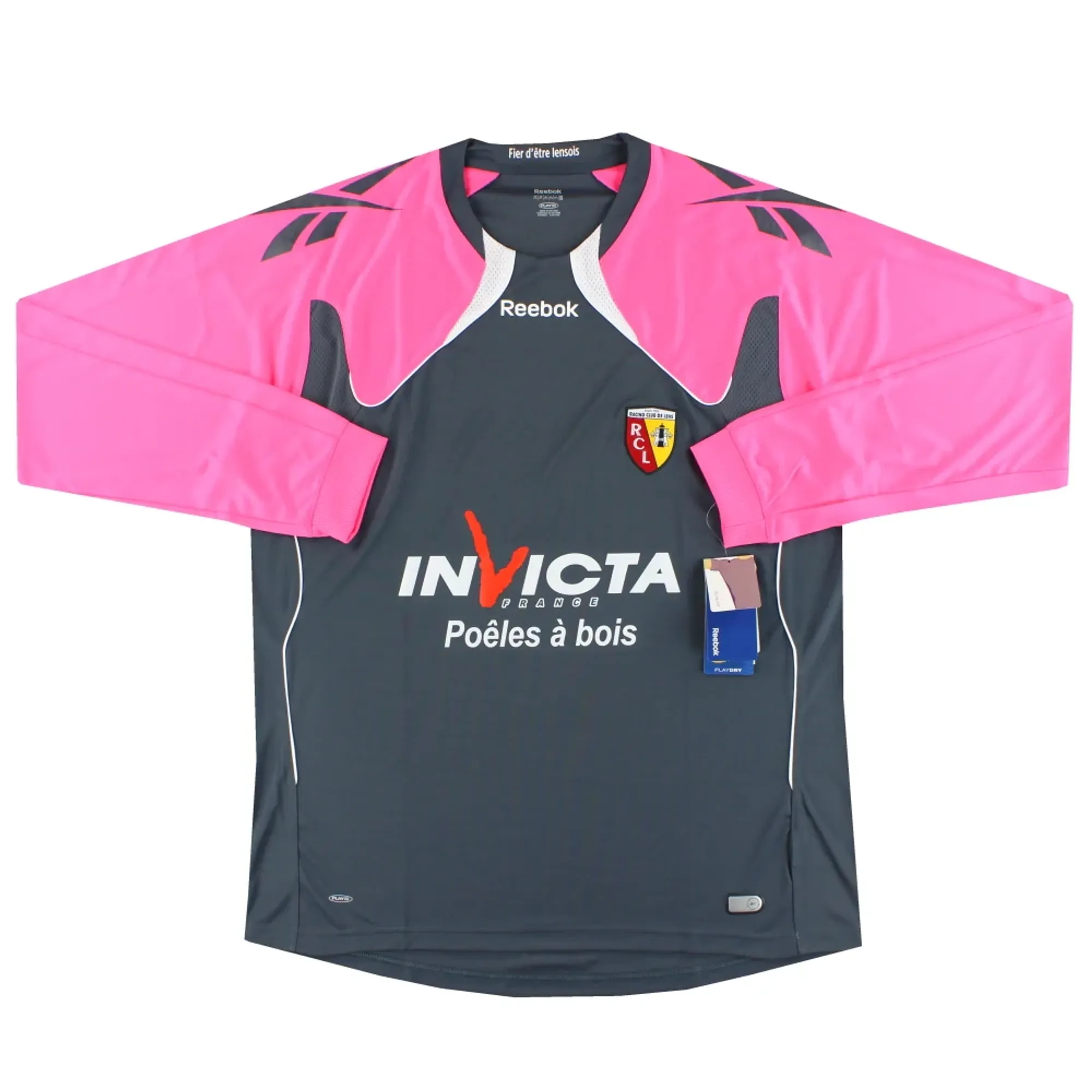 2010-11 Lens Reebok Away Shirt L/S *w/tags* XXL - Lens / w/tags 