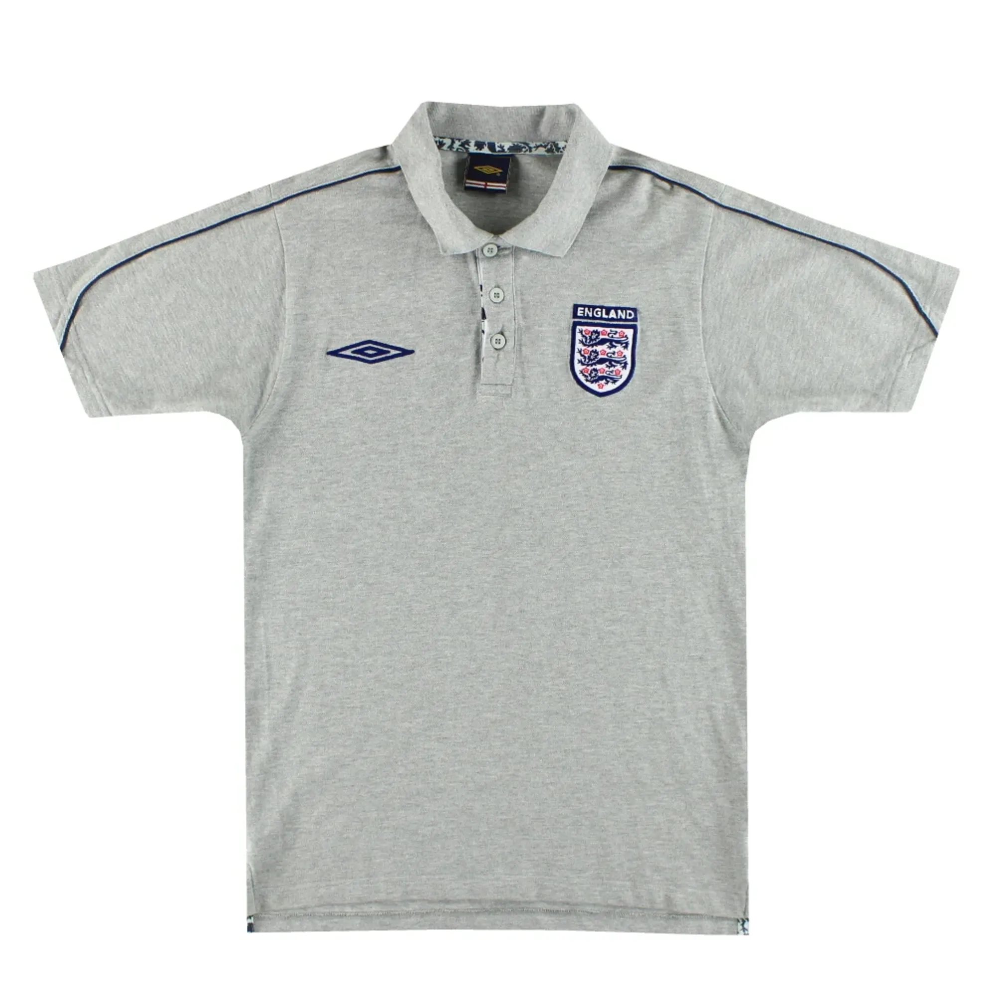 2005-06 England Umbro Polo Shirt M - England / Excellent 