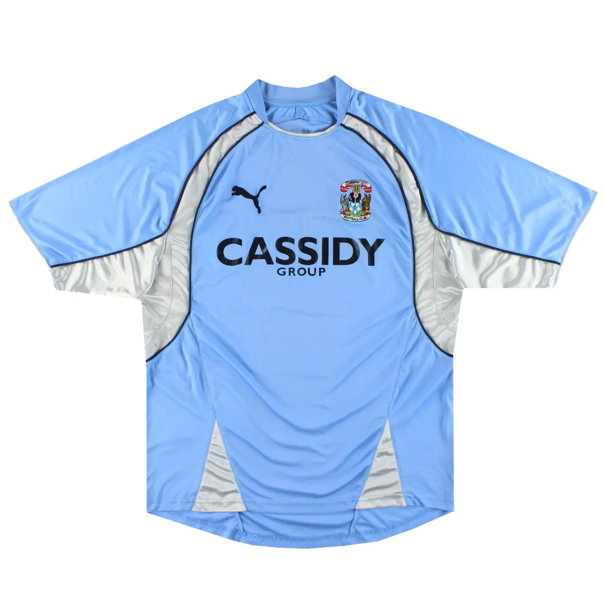 2007-08 Coventry Puma Home Shirt L - Coventry City / Excellent 