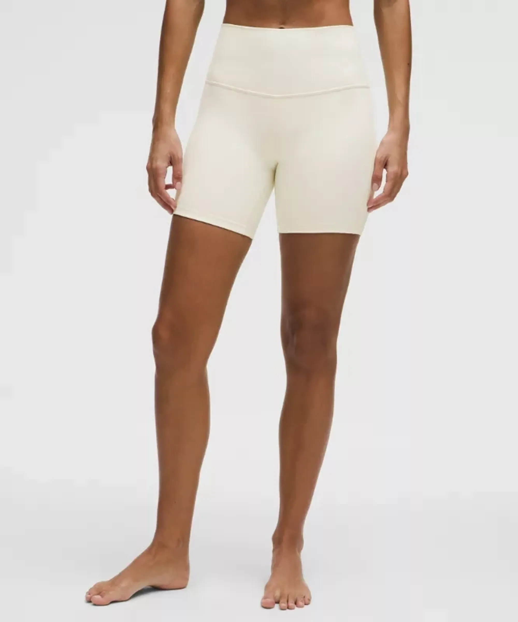 lululemon – Women's Align High-Rise Shorts – 6" – Color White – Size 0