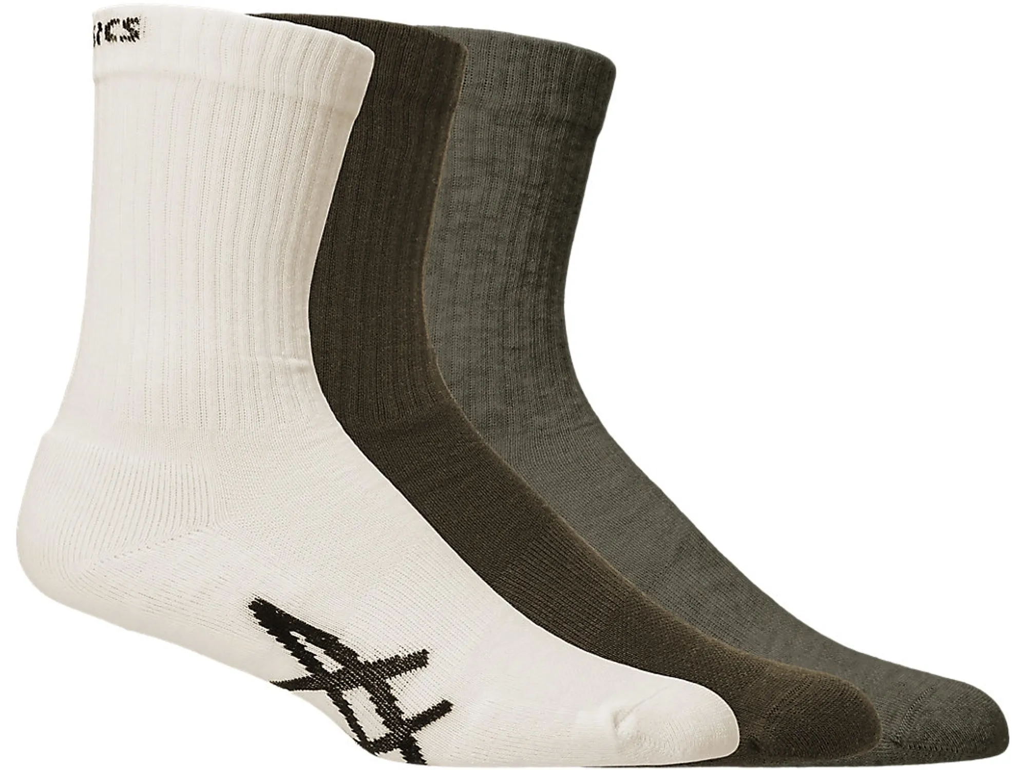 Asics Sport 3 Pack Crew Sock