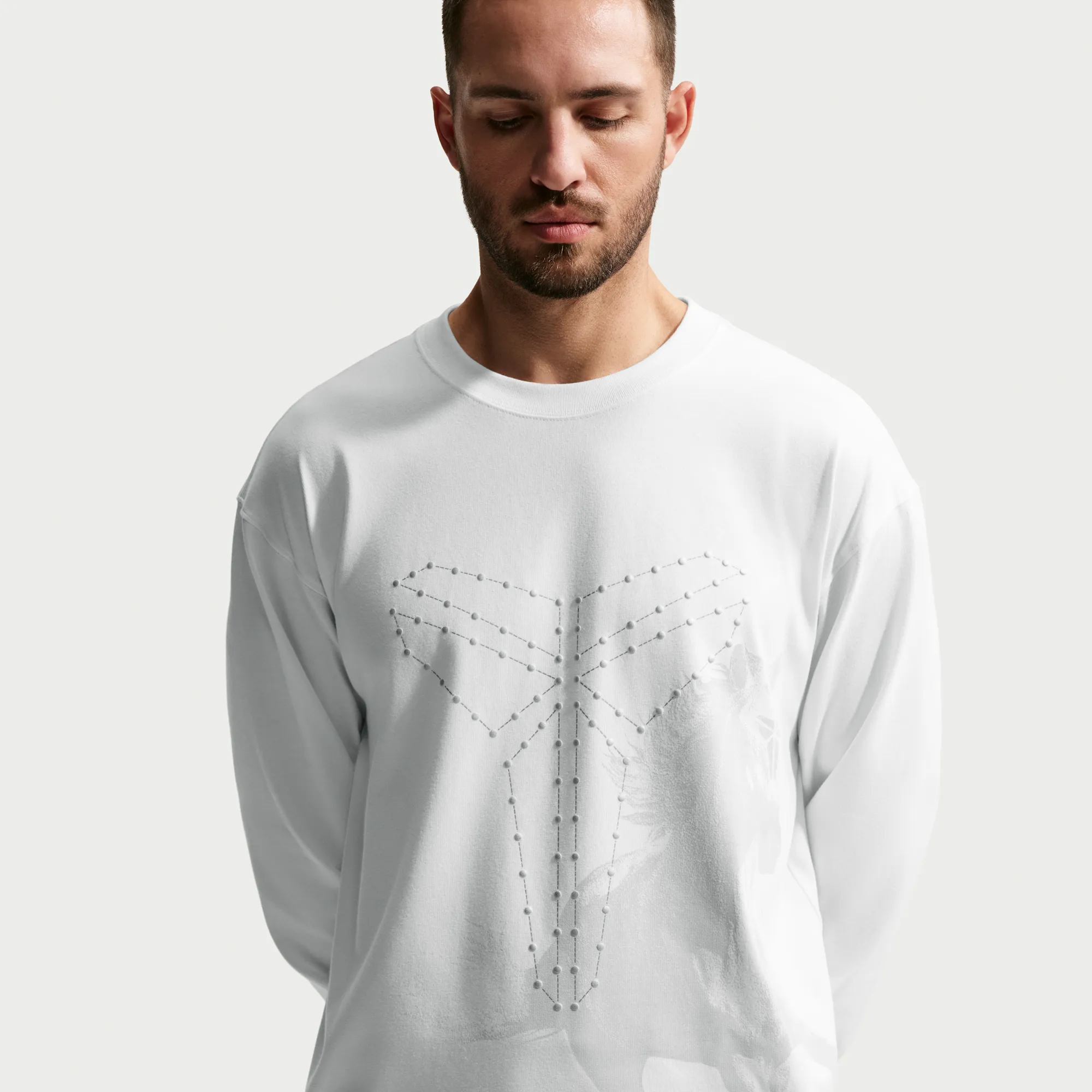 Nike Kobe Men's Dri-FIT Long-Sleeve Basketball T-Shirt - White