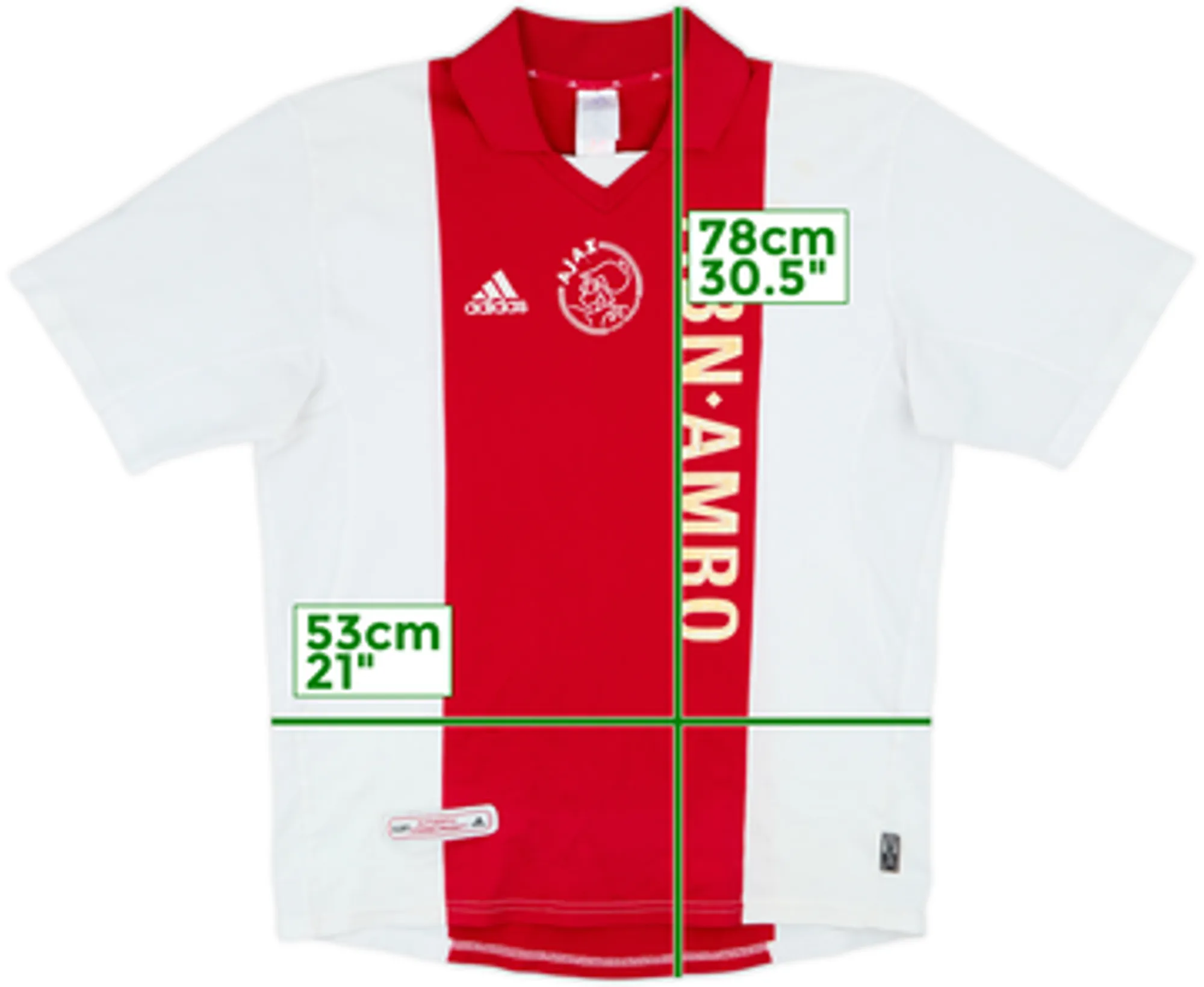 2001-02 Ajax Home Shirt - 5/10 - (L)