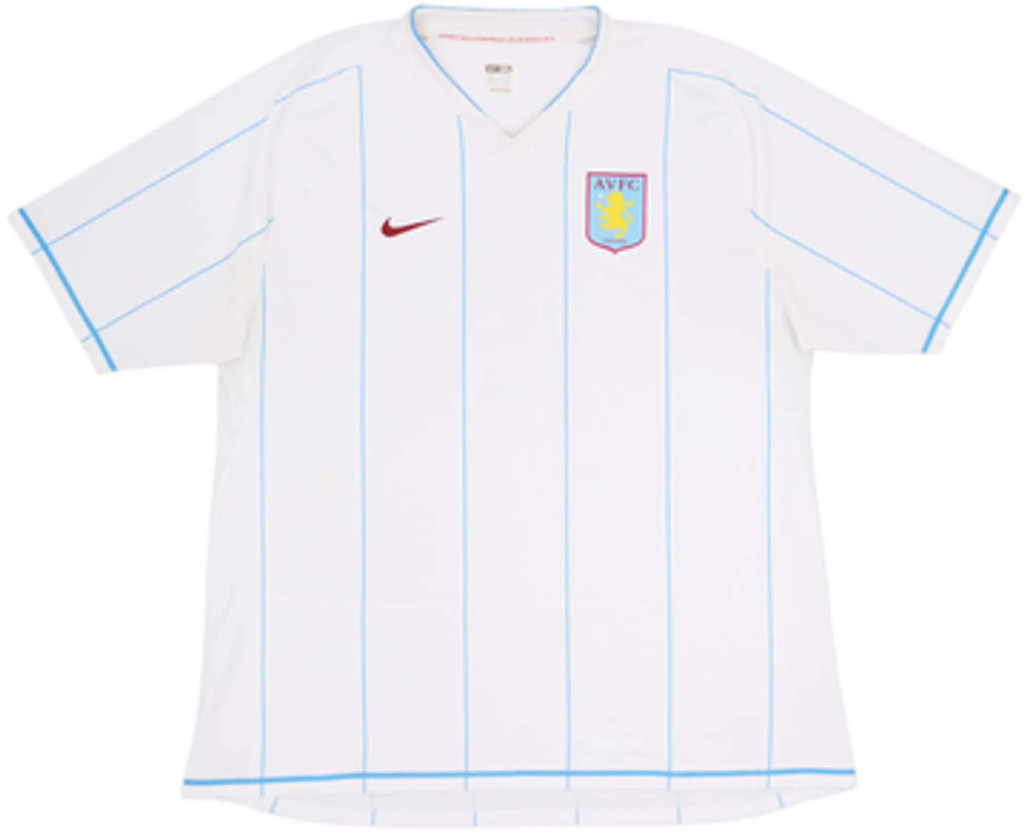 2007-08 Aston Villa Player Issue Away Shirt Carew #10 - 8/10 - (3XL)