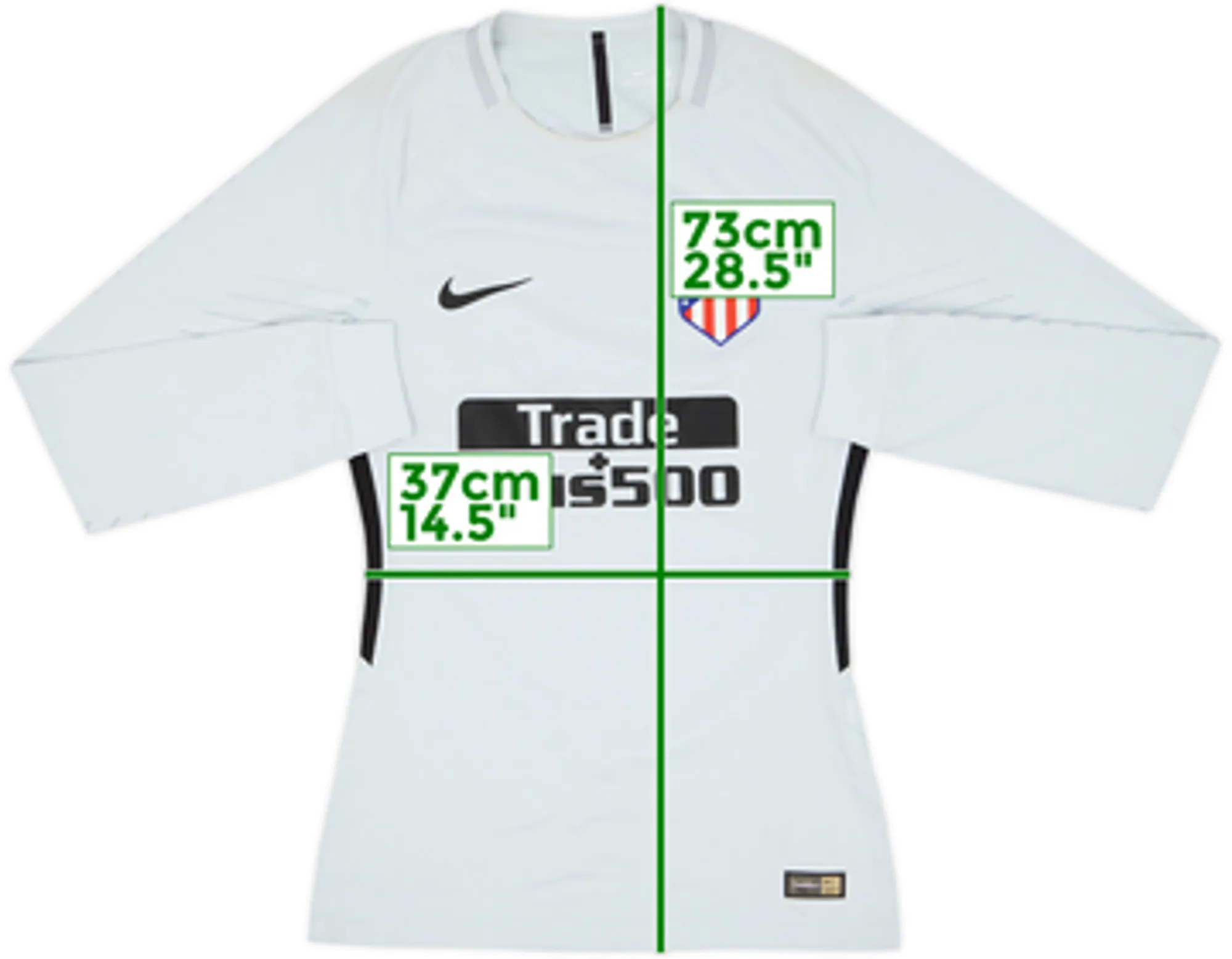 2017-18 Atletico Madrid Player Issue GK Shirt - 8/10 - (S)