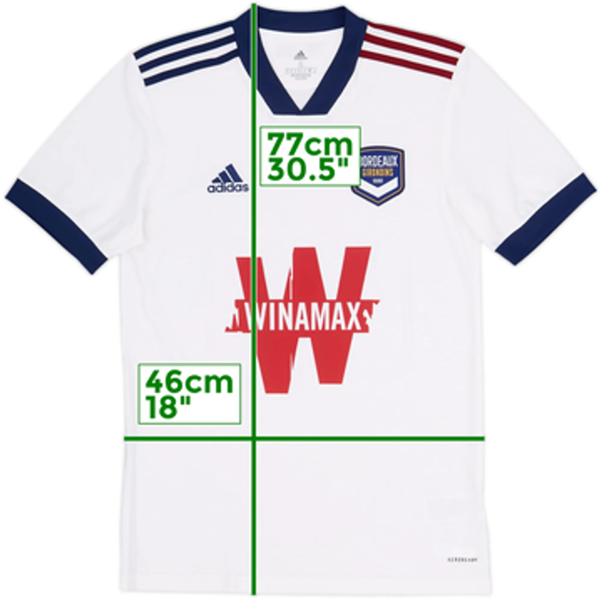 2021-22 Bordeaux Away Shirt - 8/10 - (S)