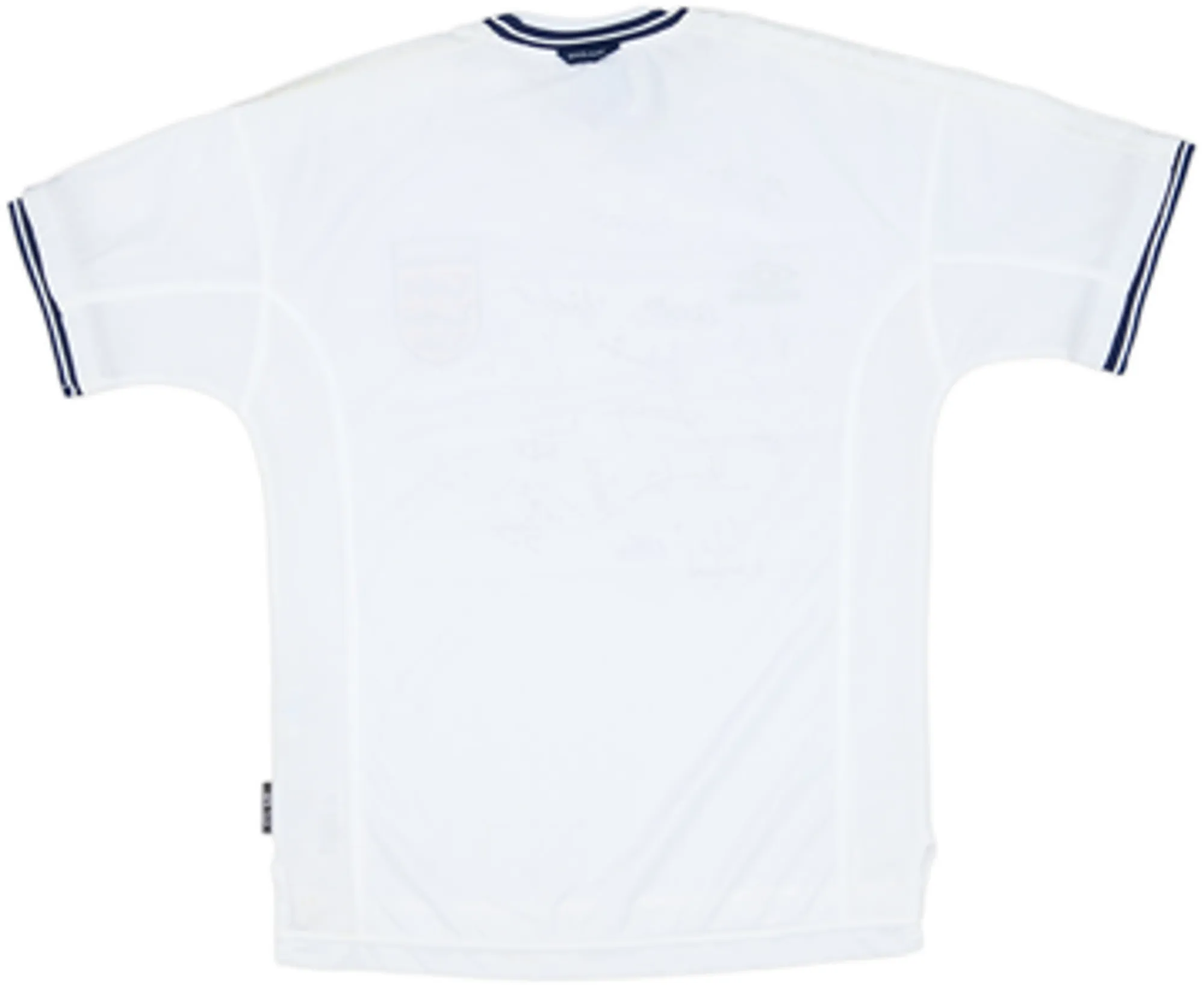 1999-01 England Signed Home Shirt (M)
