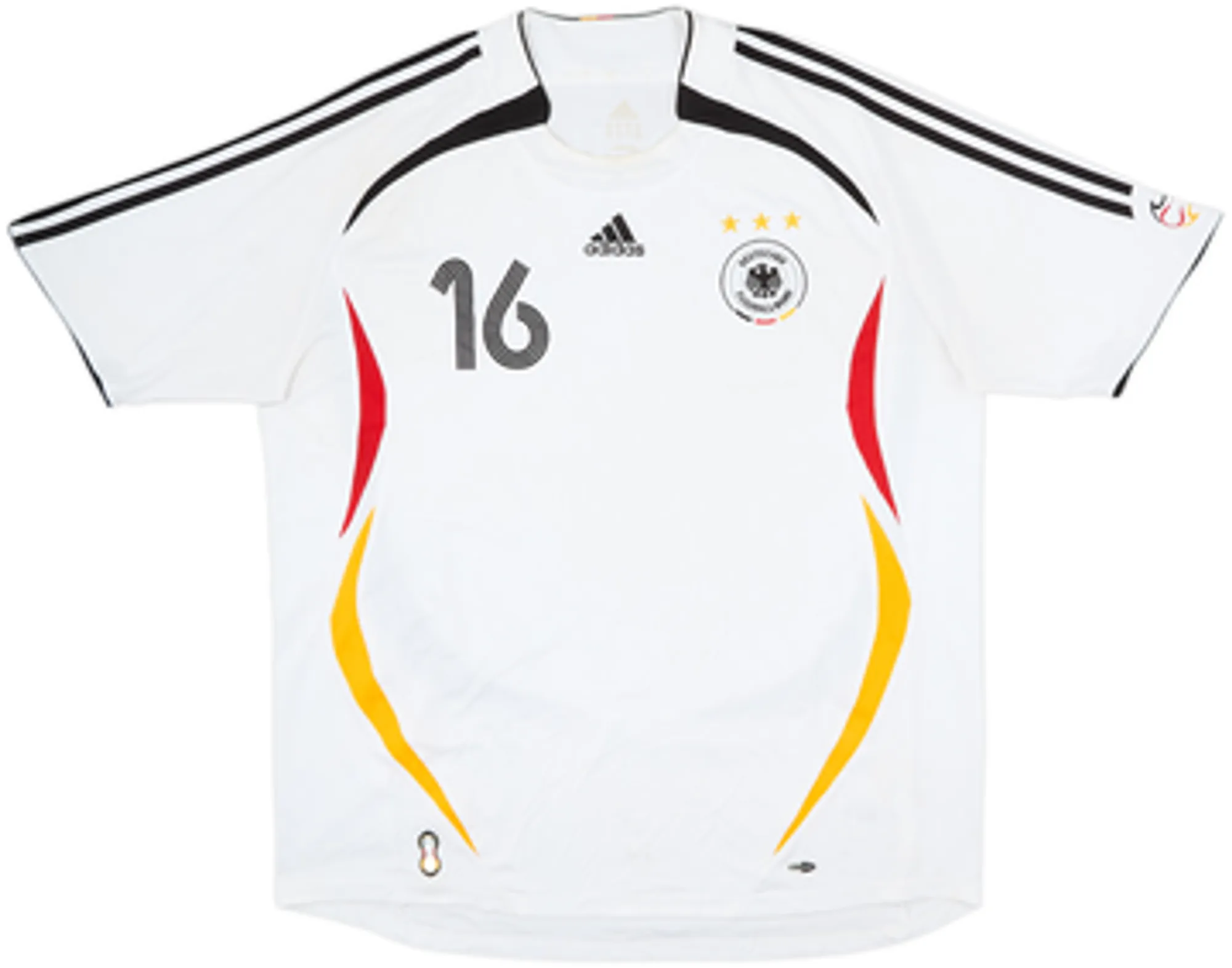 2005-07 Germany Home Shirt Lahm #16 - 5/10 - (M)