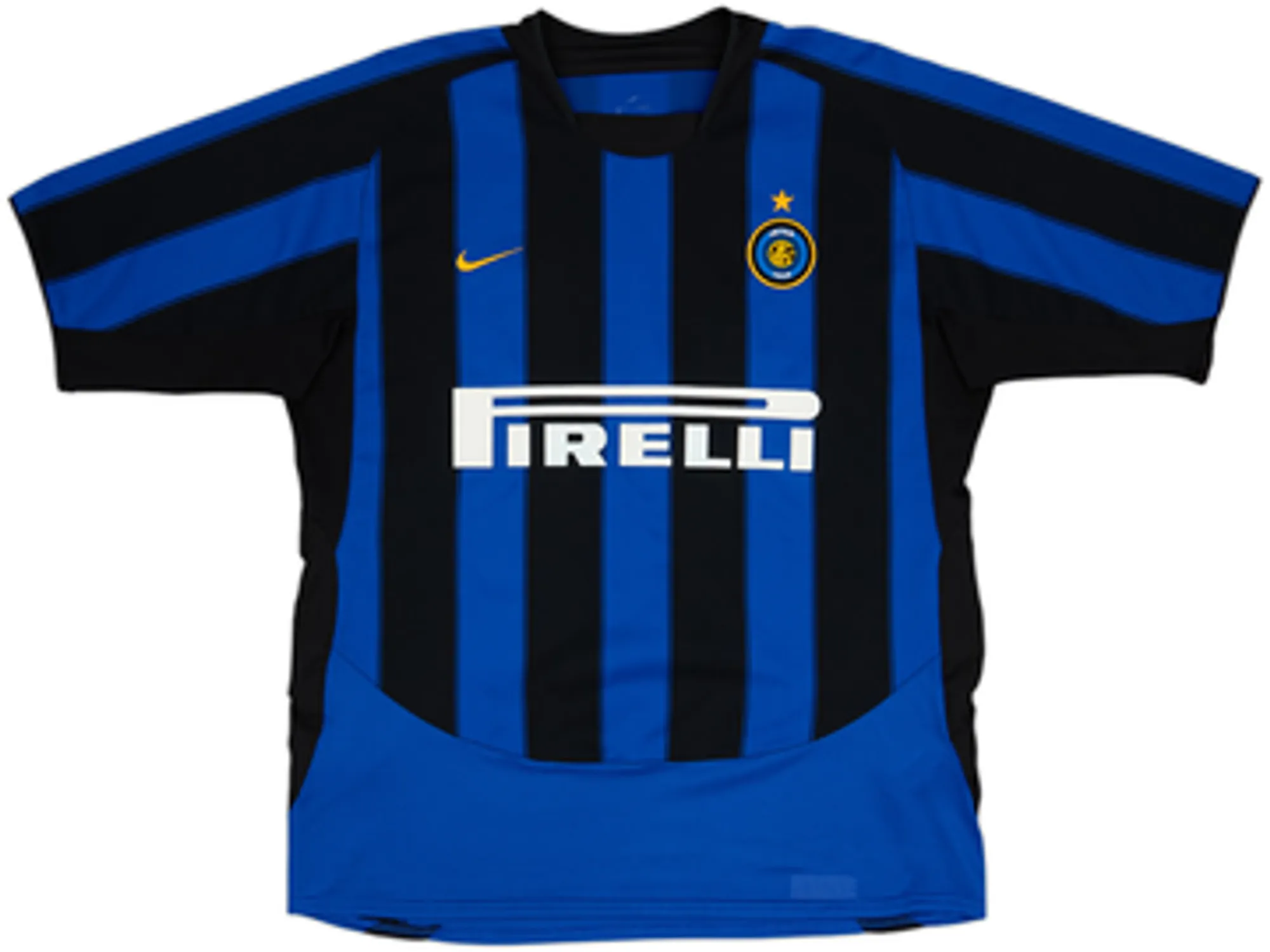 2003-04 Inter Milan Home Shirt J.Zanetti #4 - 8/10 - (XL)