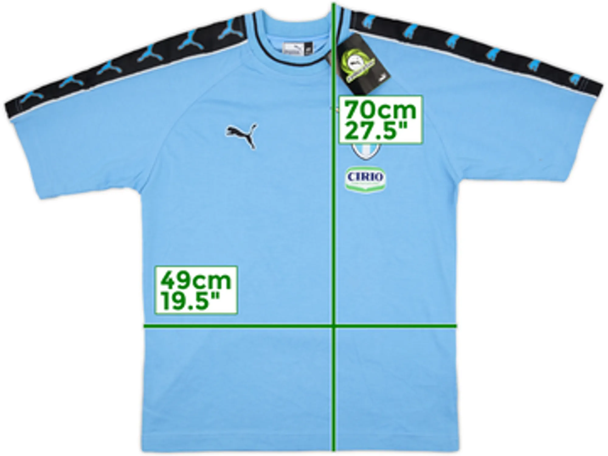 1999-00 Lazio Puma Cotton Tee (XS)