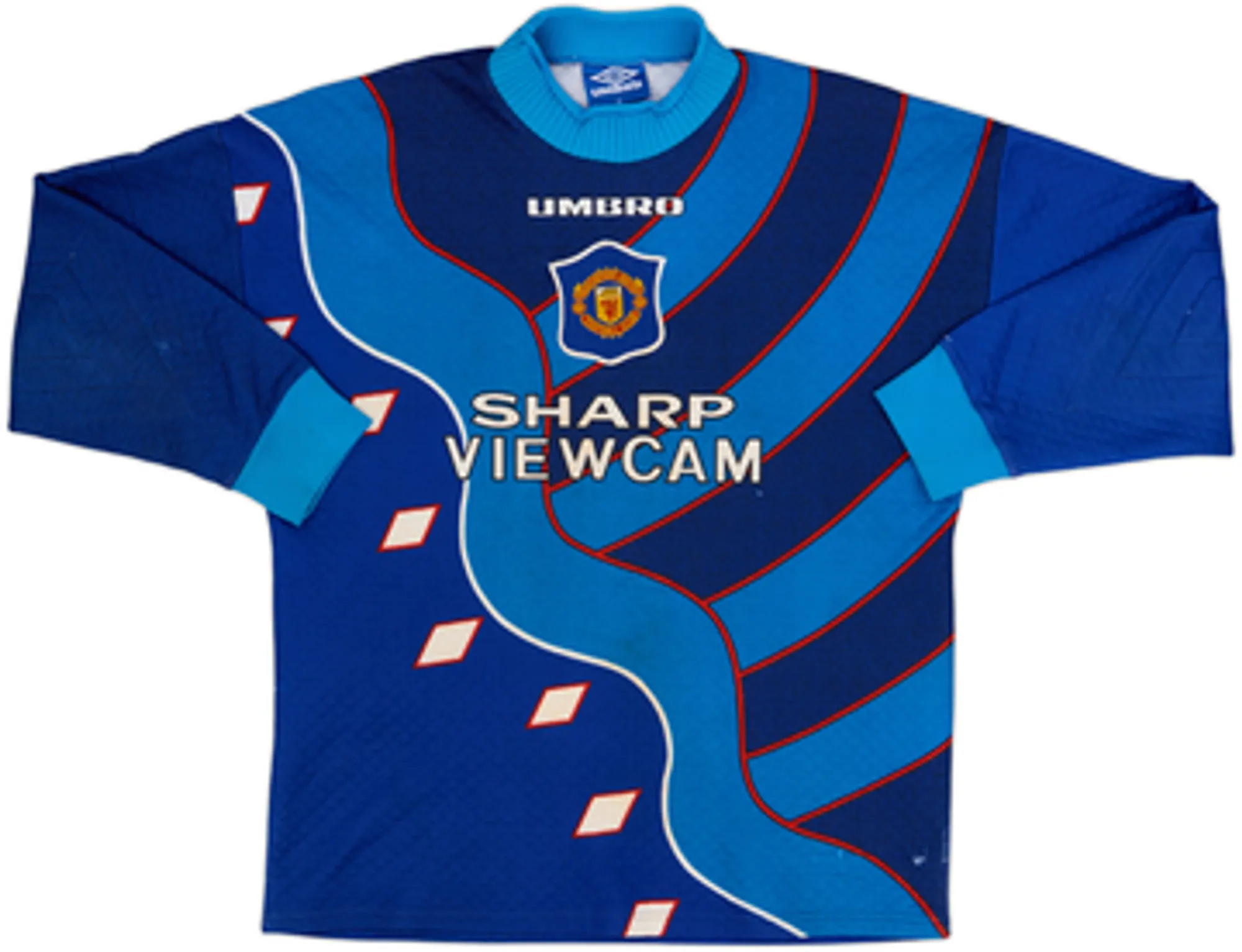 1994-97 Manchester United GK Shirt Schmeichel #1 - 6/10 - (M)
