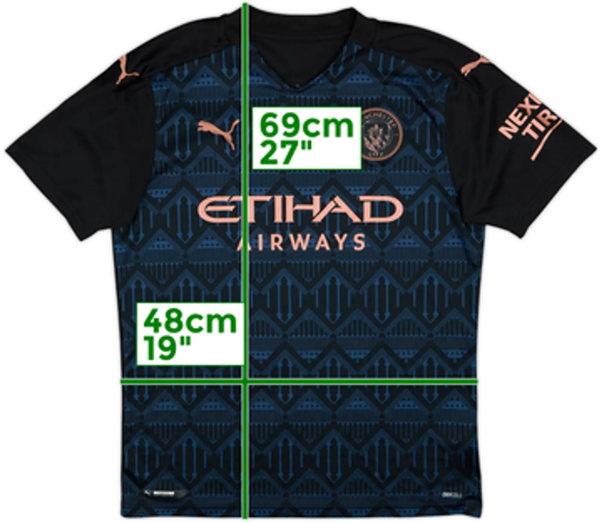 2020-21 Manchester City Away Shirt - 5/10 - (XL)