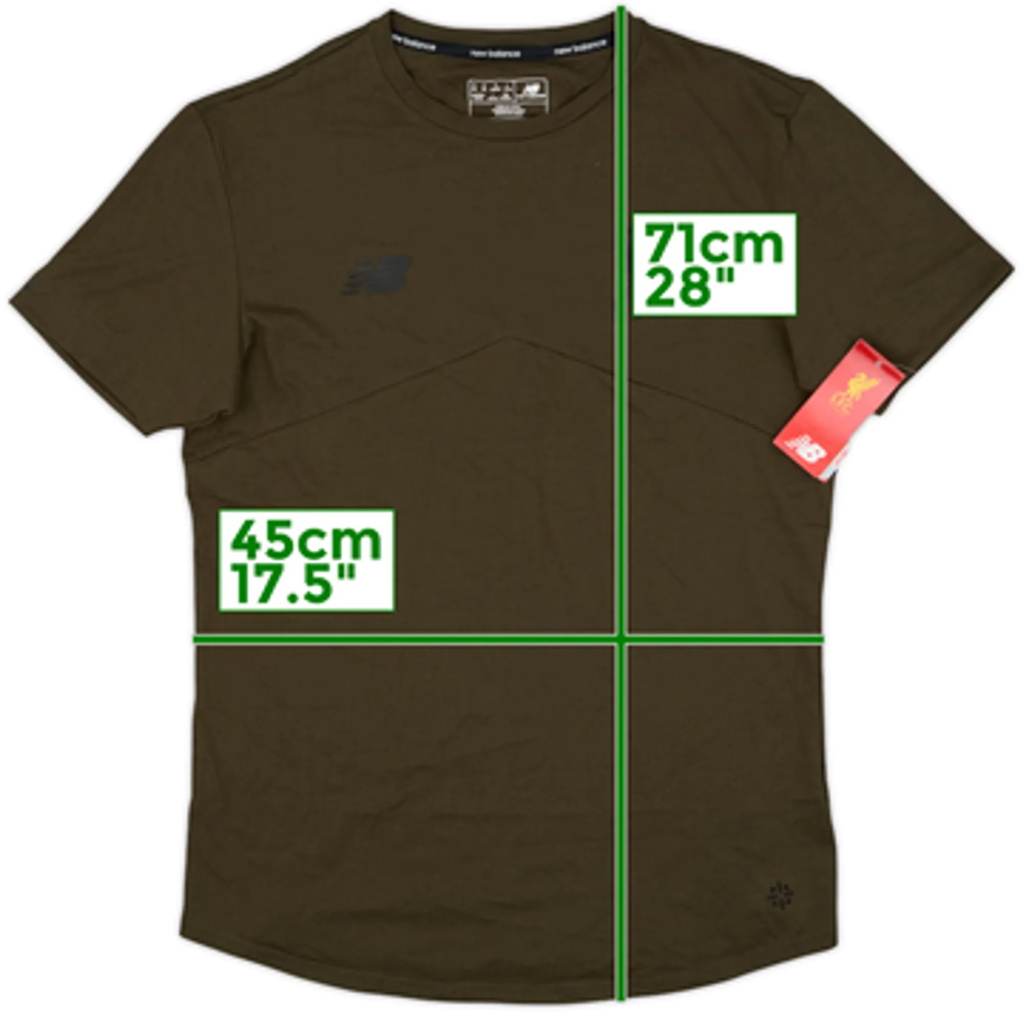 2019-20 Liverpool New Balance Training Tee (M)