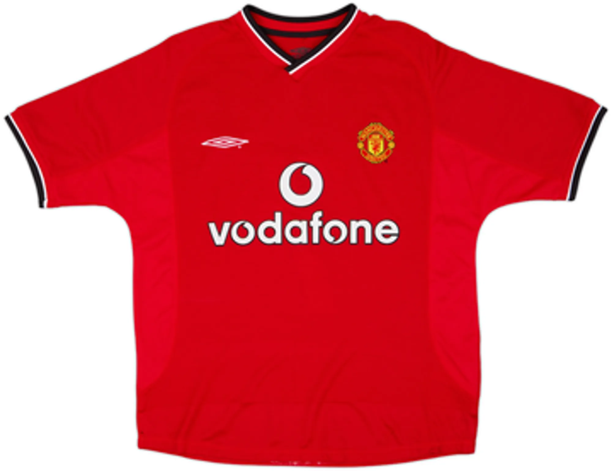 2000-02 Manchester United Home Shirt Beckham #7 - 5/10 - (M)