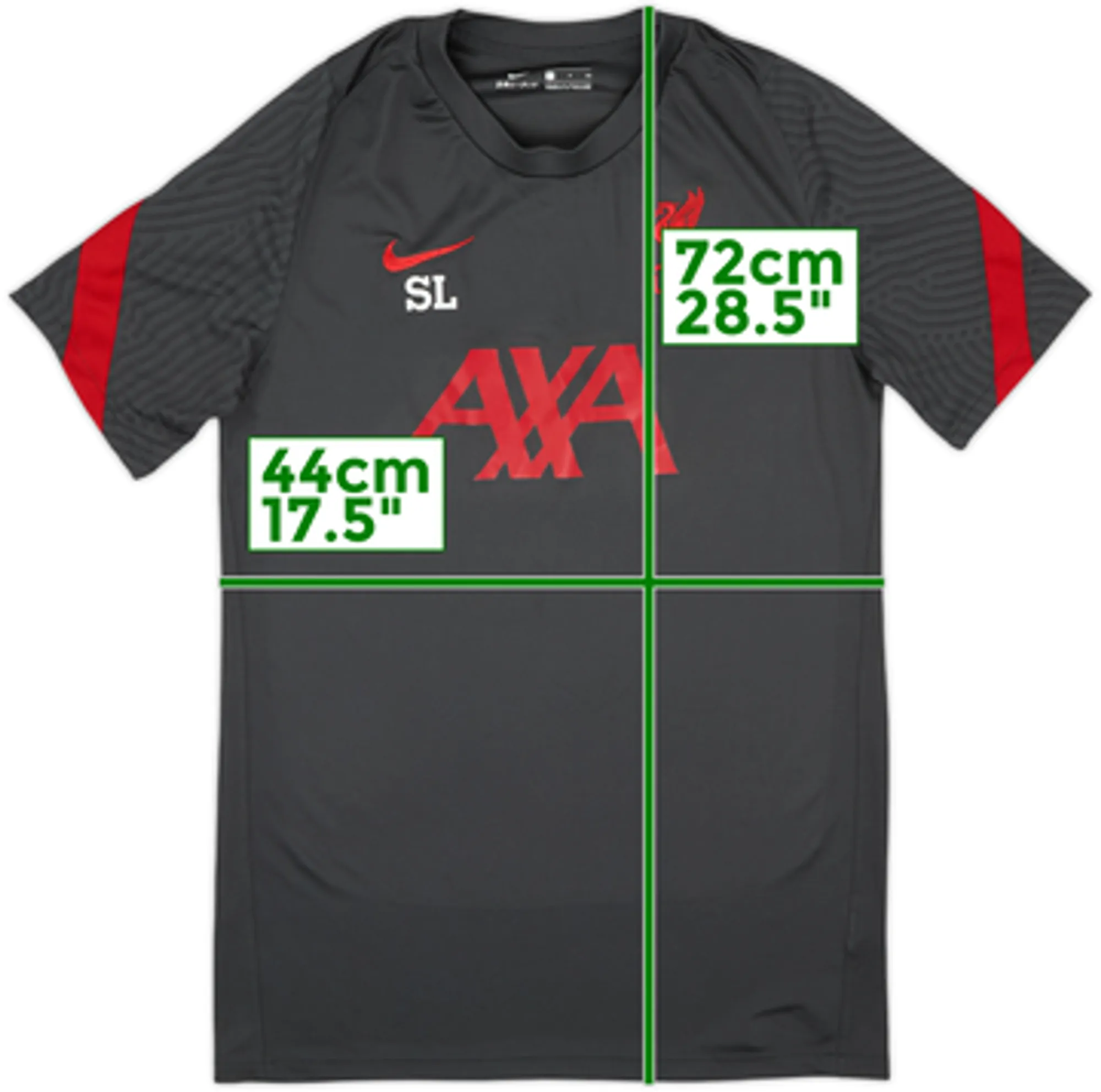 2020-21 Liverpool Nike Staff Issue Training Shirt SL - 9/10 - (S)