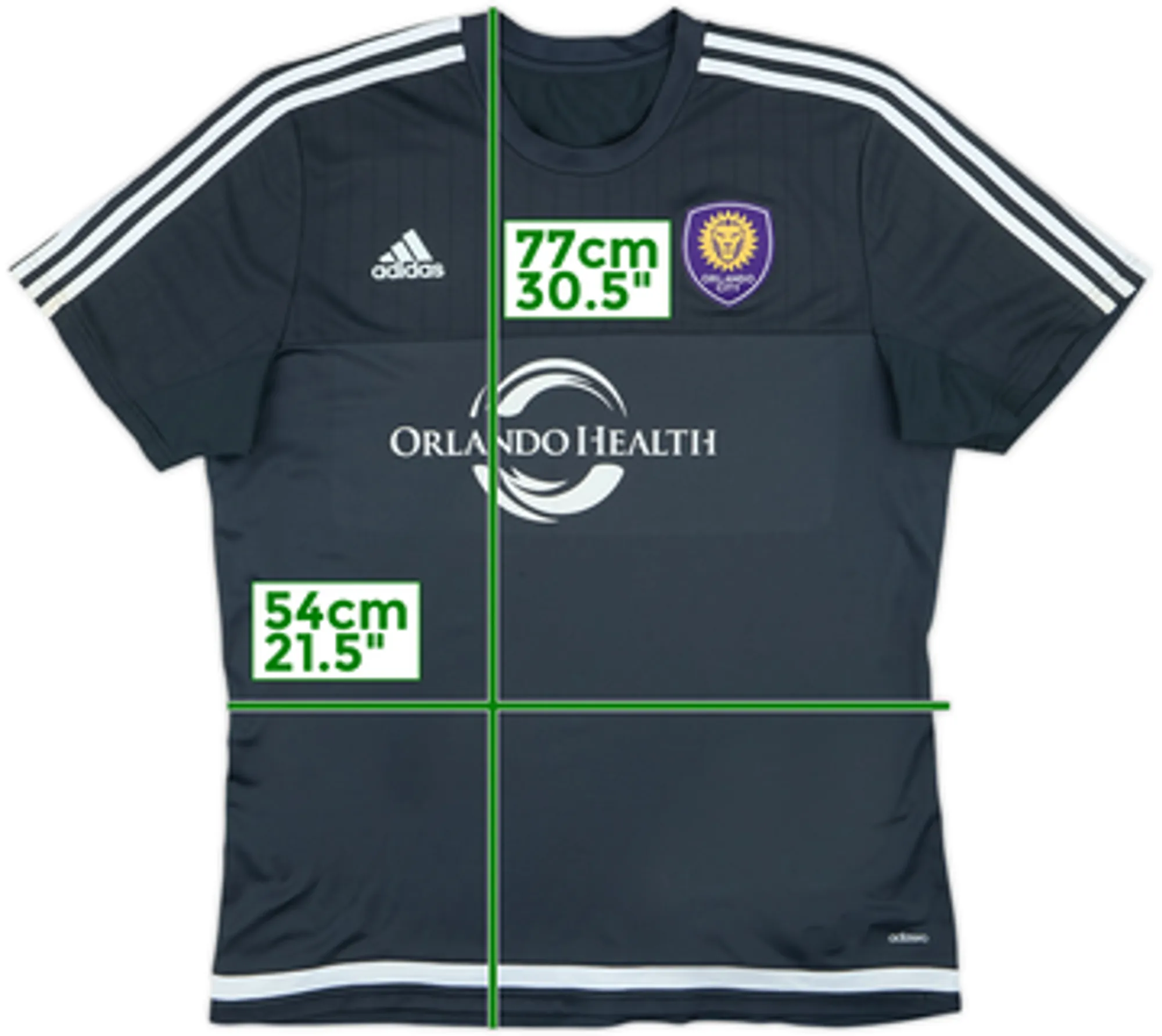 2015-16 Orlando City adizero Training Shirt - 9/10 - (XL)