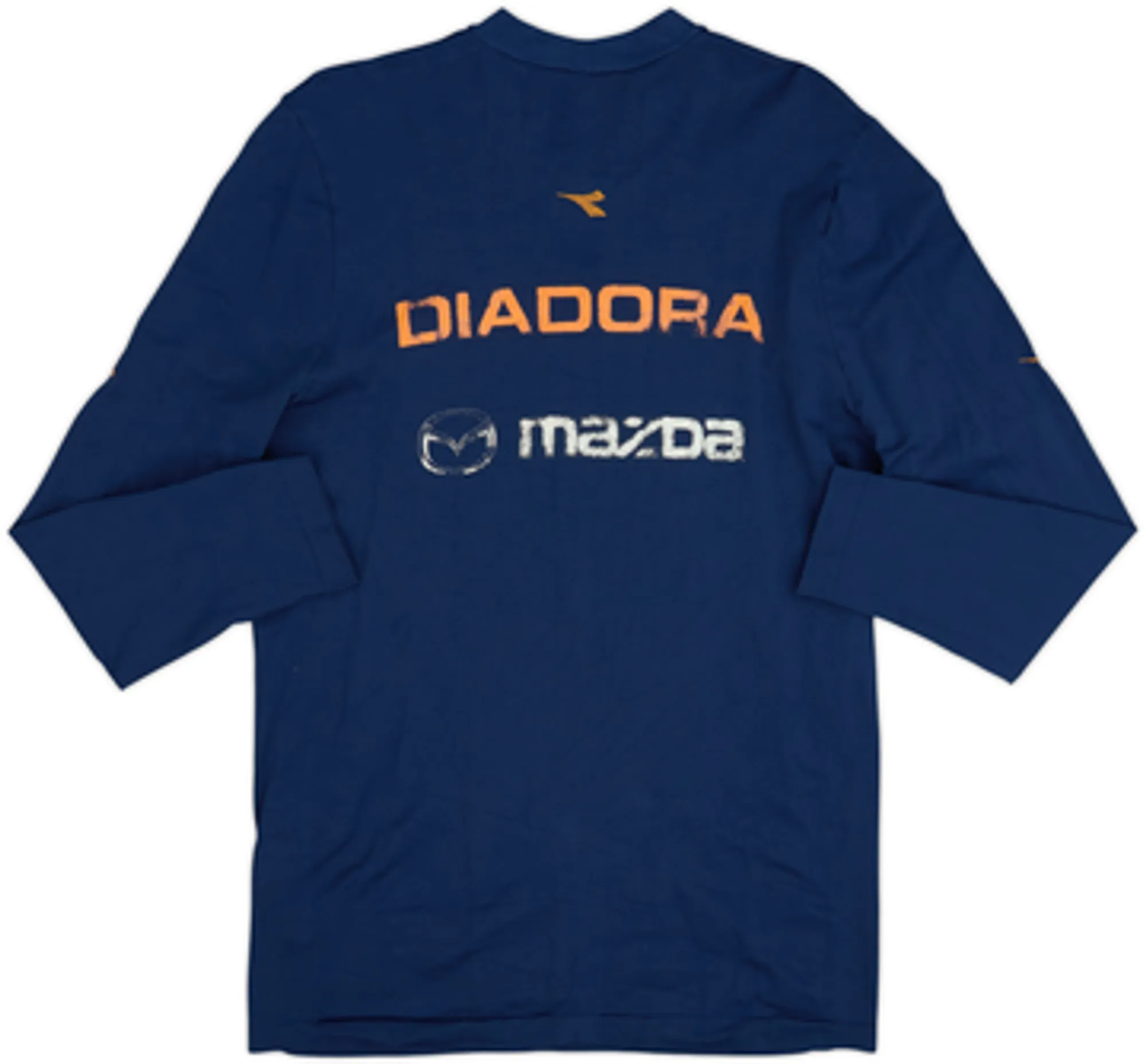 2003-04 Roma Diadora Training L/S Shirt - 5/10 - (L/XL)