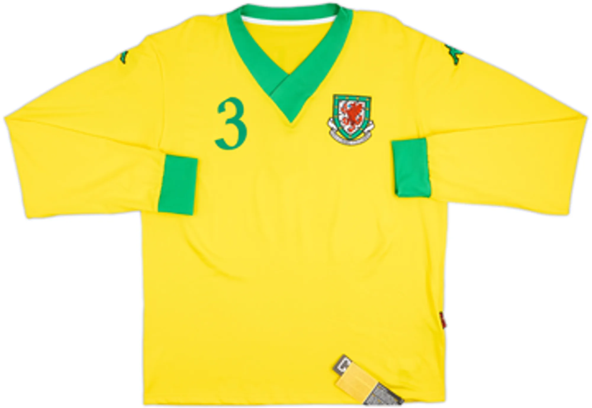 2006-07 Wales Away L/S Shirt Bale #3 (XXL)