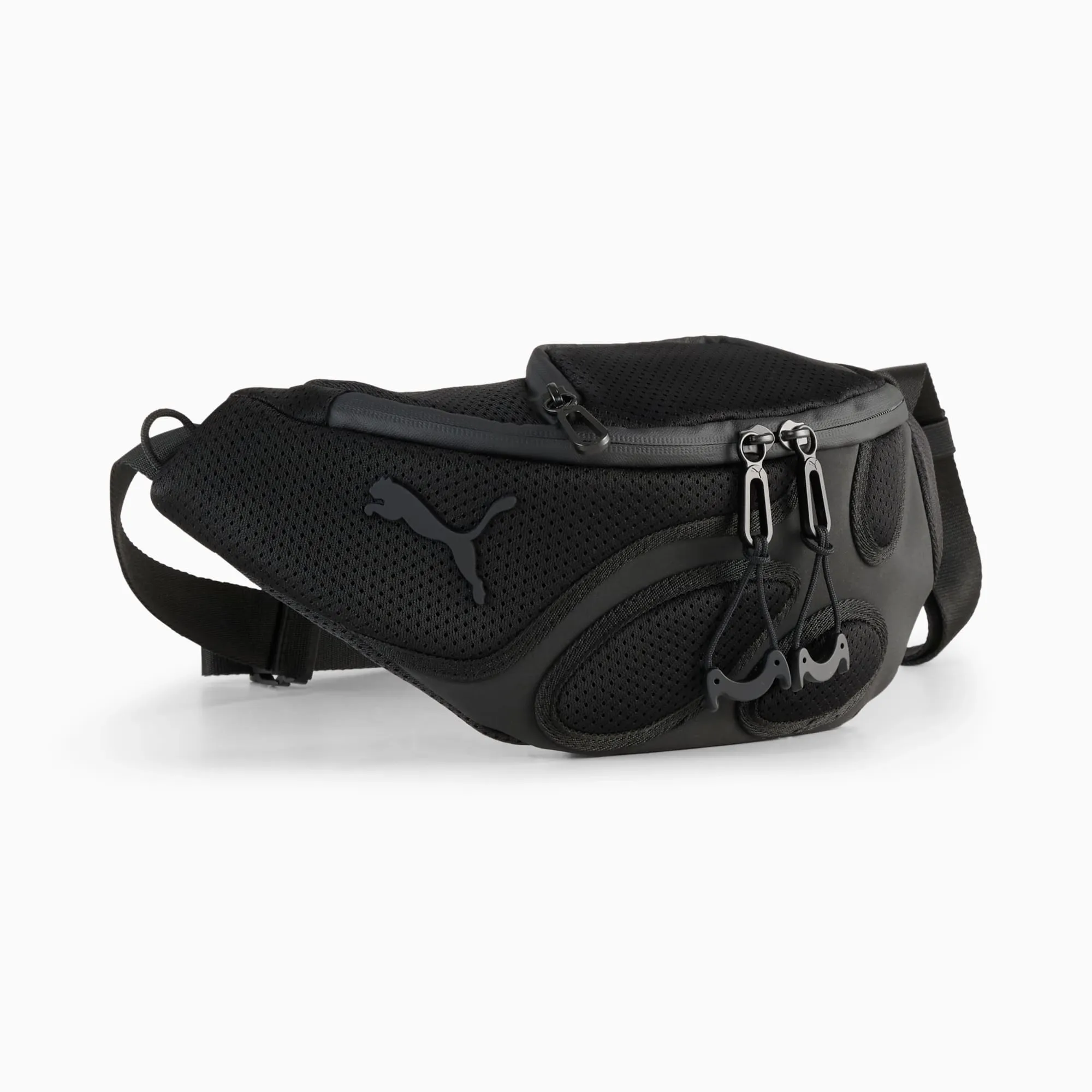 PUMA Cell 2L Waist Bag, Black/For All Time Red