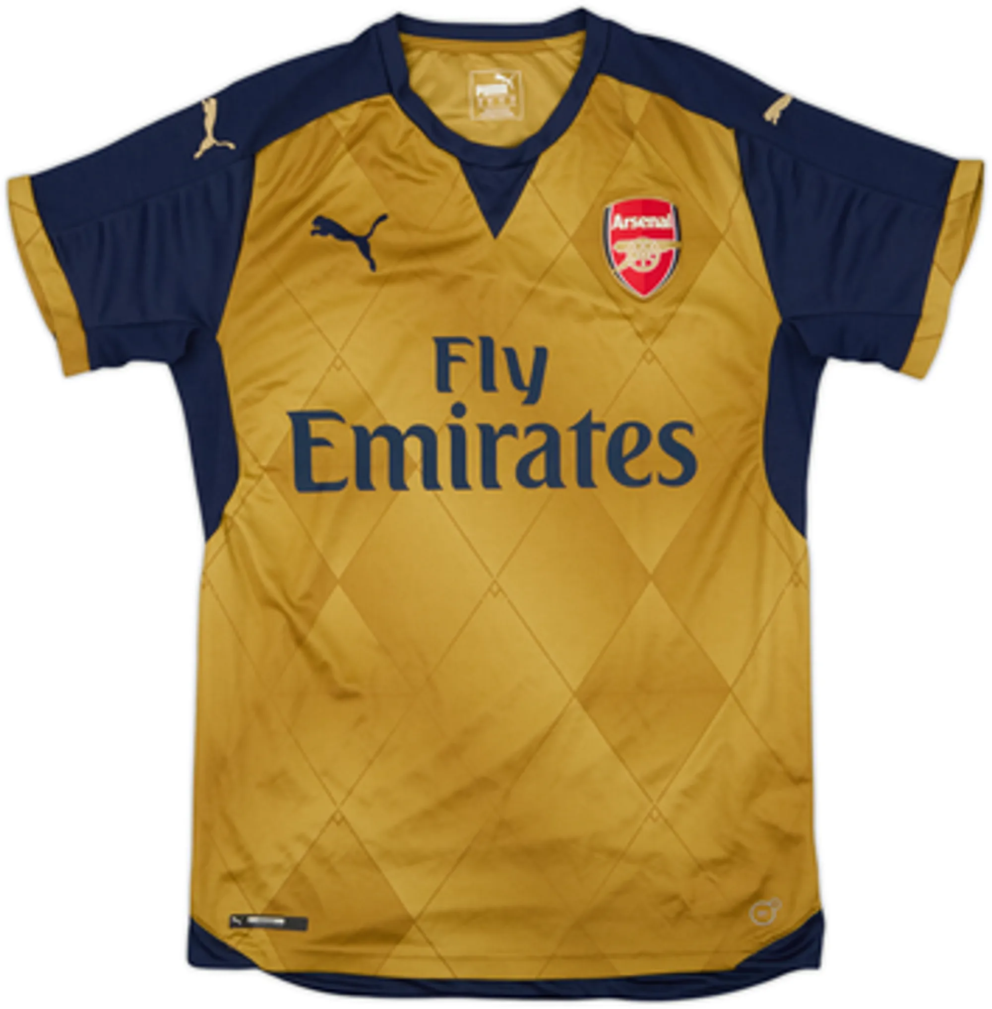2015-16 Arsenal Away Shirt Arteta #8 - 10/10 - (S)