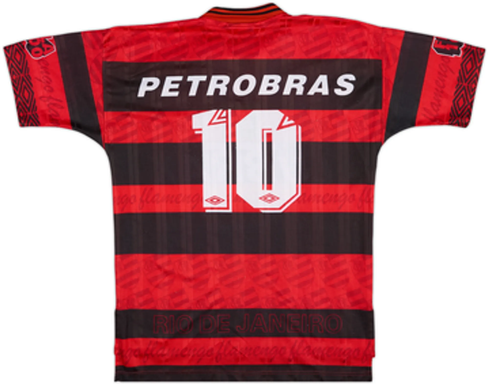 1996-97 Flamengo Home Shirt #10 - 9/10 - (L)