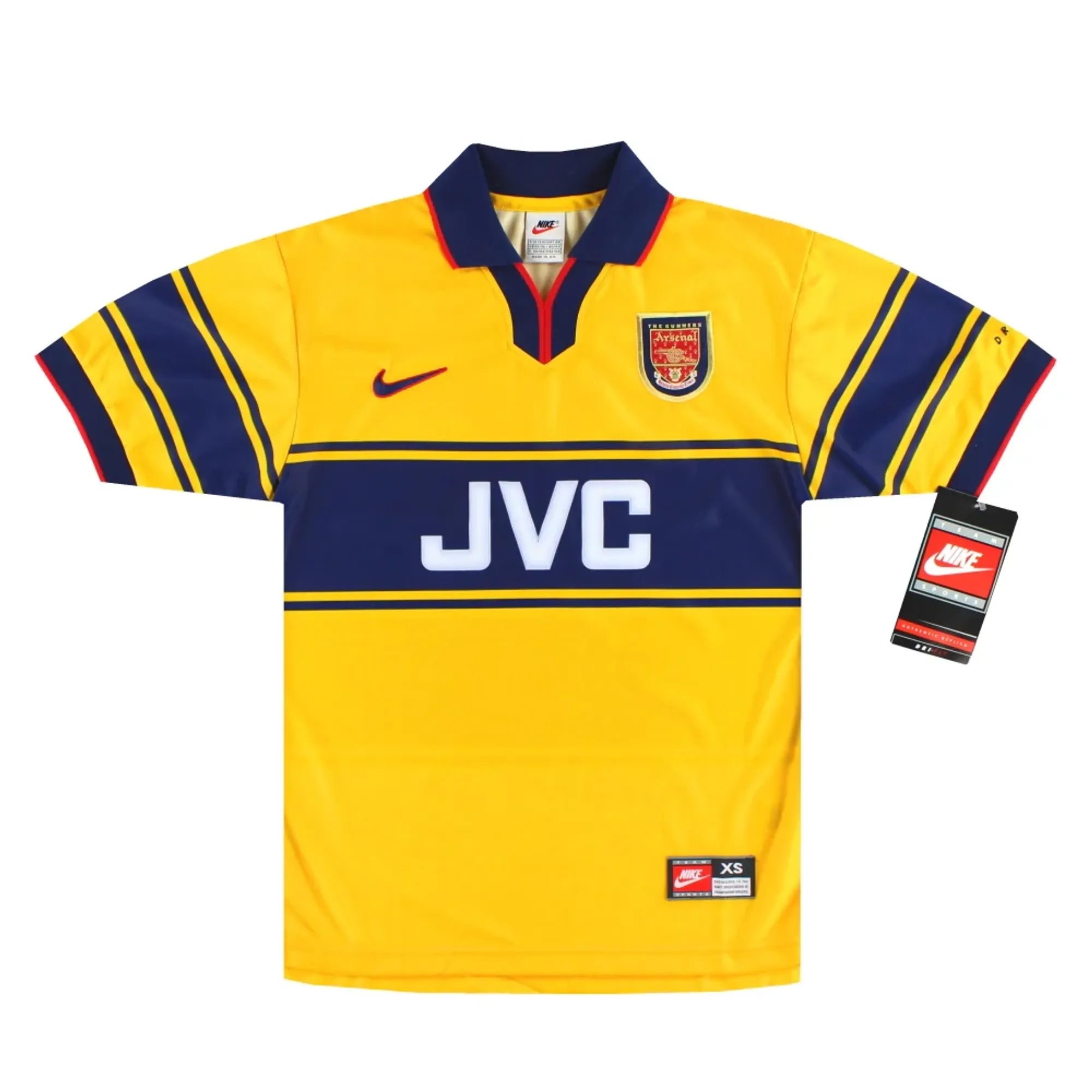 1997-99 Arsenal Nike Away Shirt *BNIB* XS - Arsenal / BNIB 