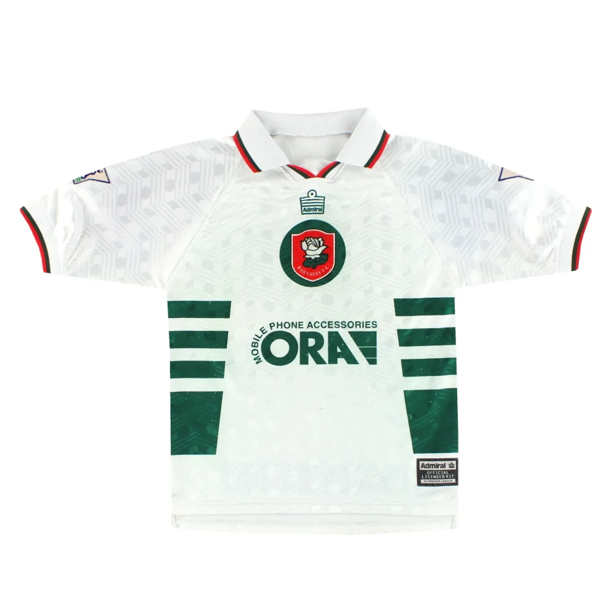 1997-98 Barnsley Admiral Away Shirt Y - Barnsley / Excellent 