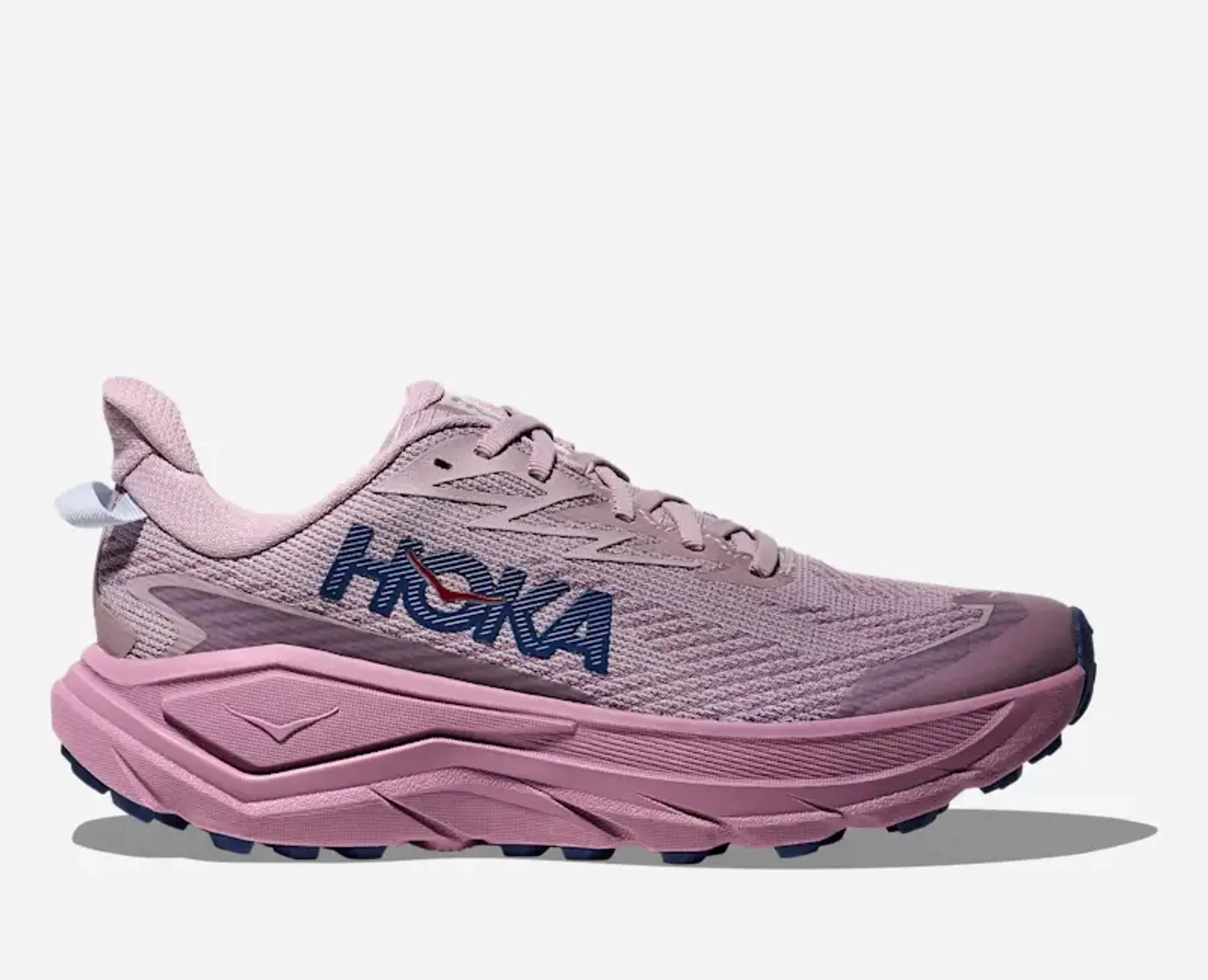 Hoka Women's Challenger 8 Gore-Tex Trail Shoes In Fragrant Lilac/Berry Mauve