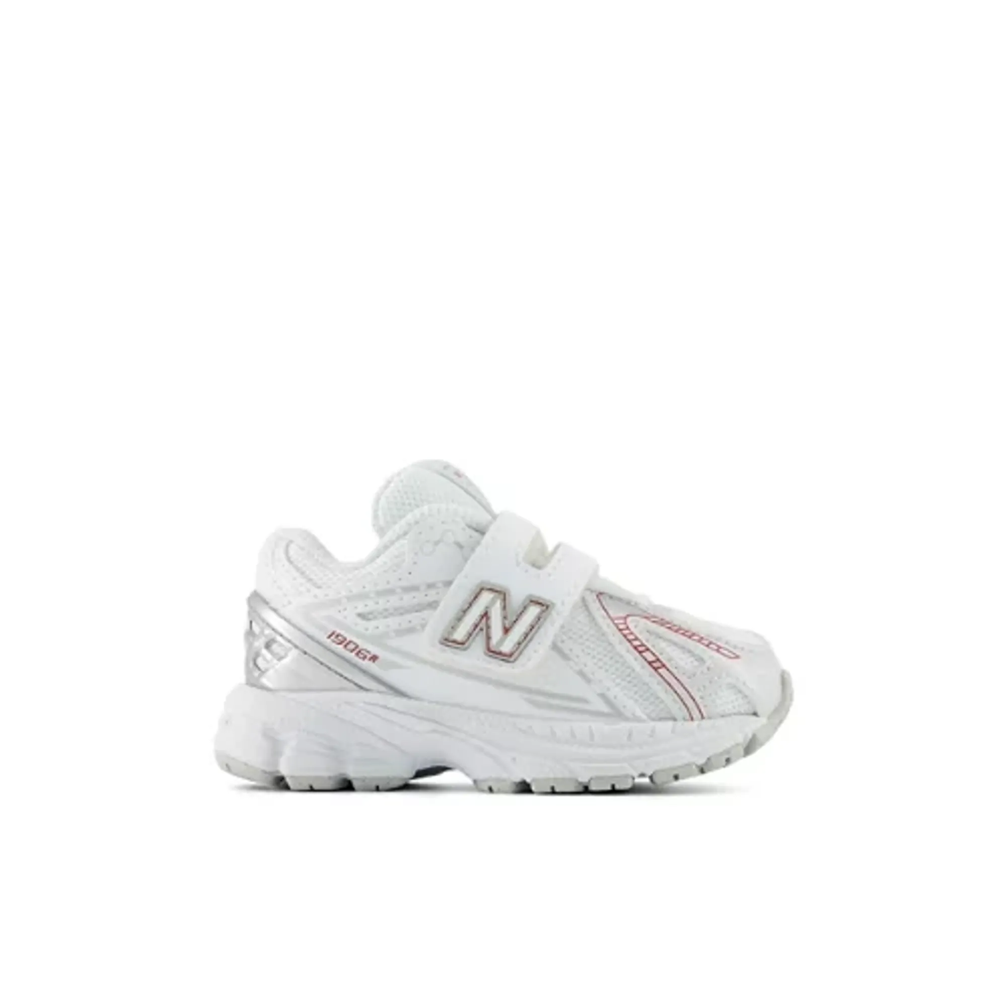 New Balance Infants 1906 Hook & Loop in Beige/Red Synthetic