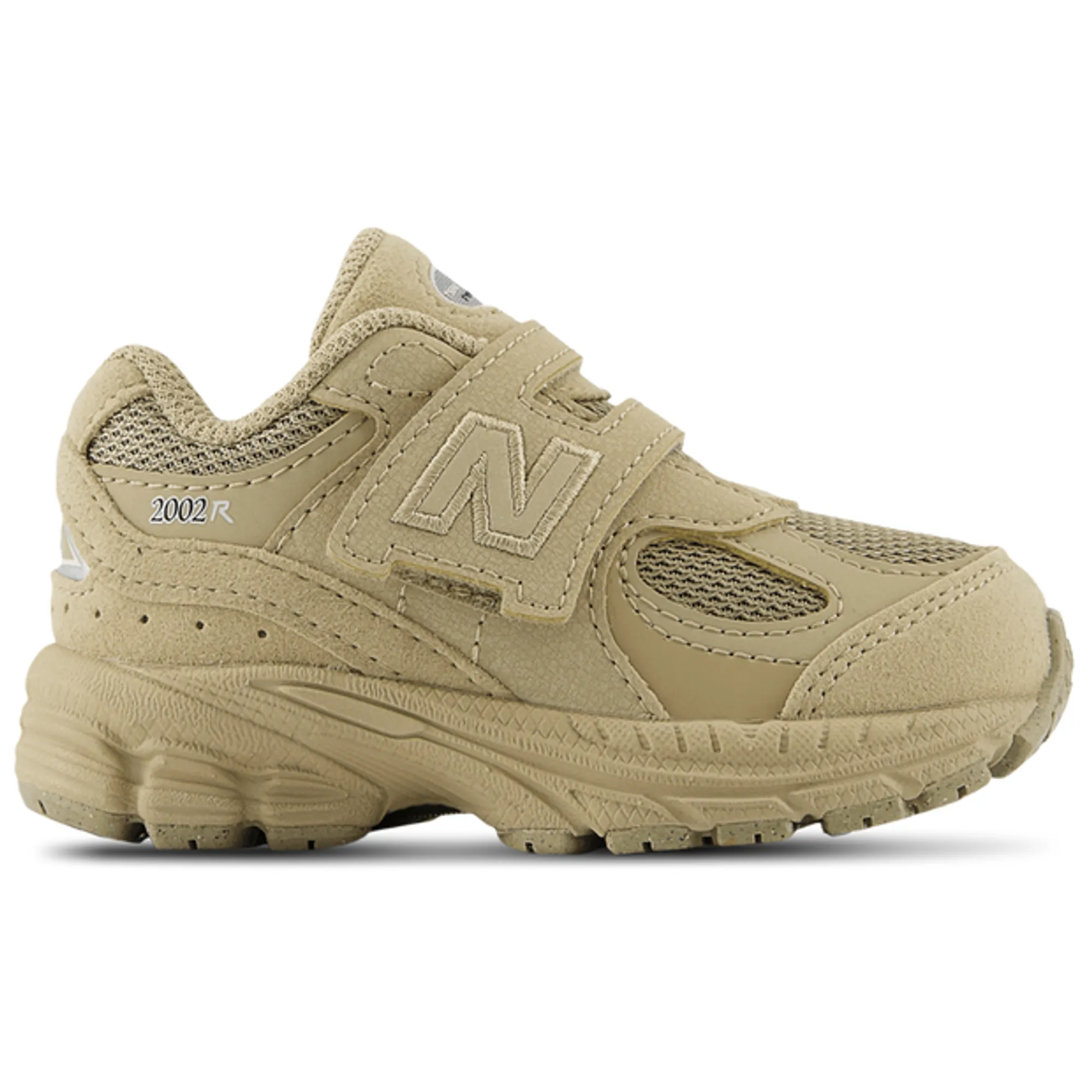 New Balance Infants 2002 Hook & Loop in Brown/Grey Synthetic