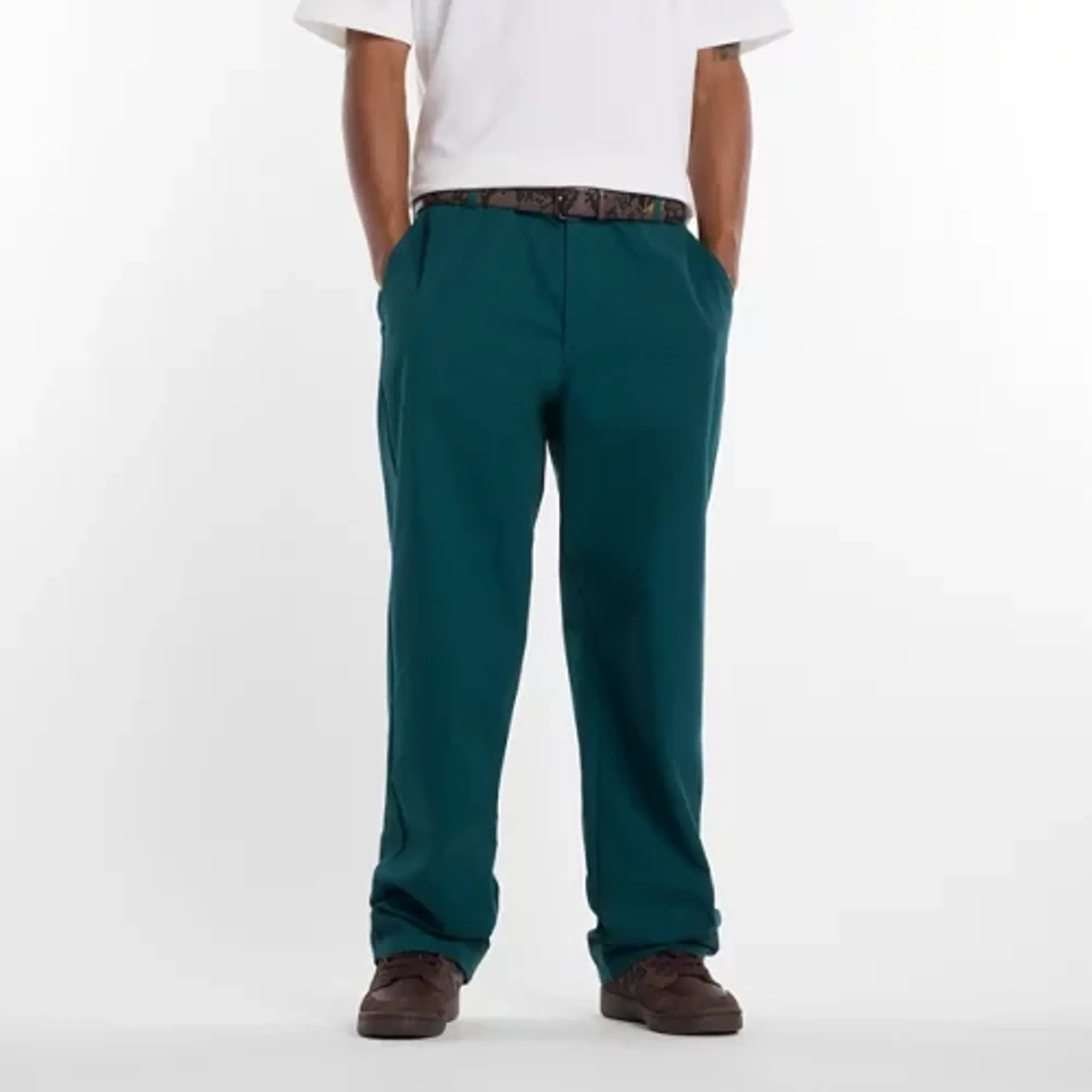 New Balance Men's Numeric Standard Pant 32" in Green Cotton Twill