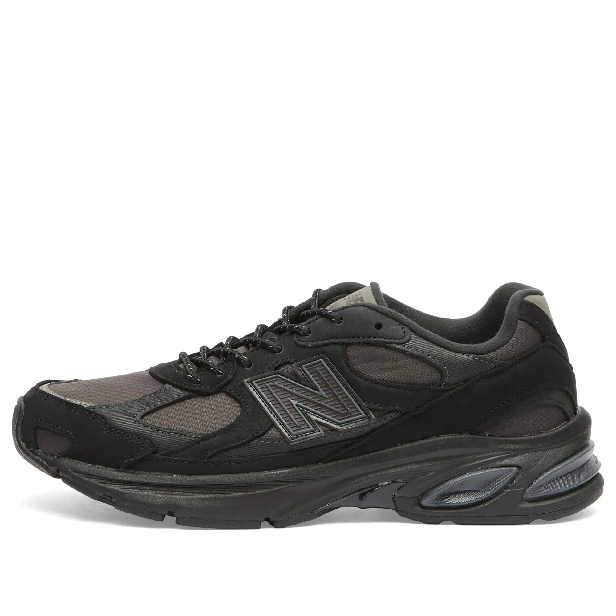 New Balance Unisex 2010 in Black/Grey Leather