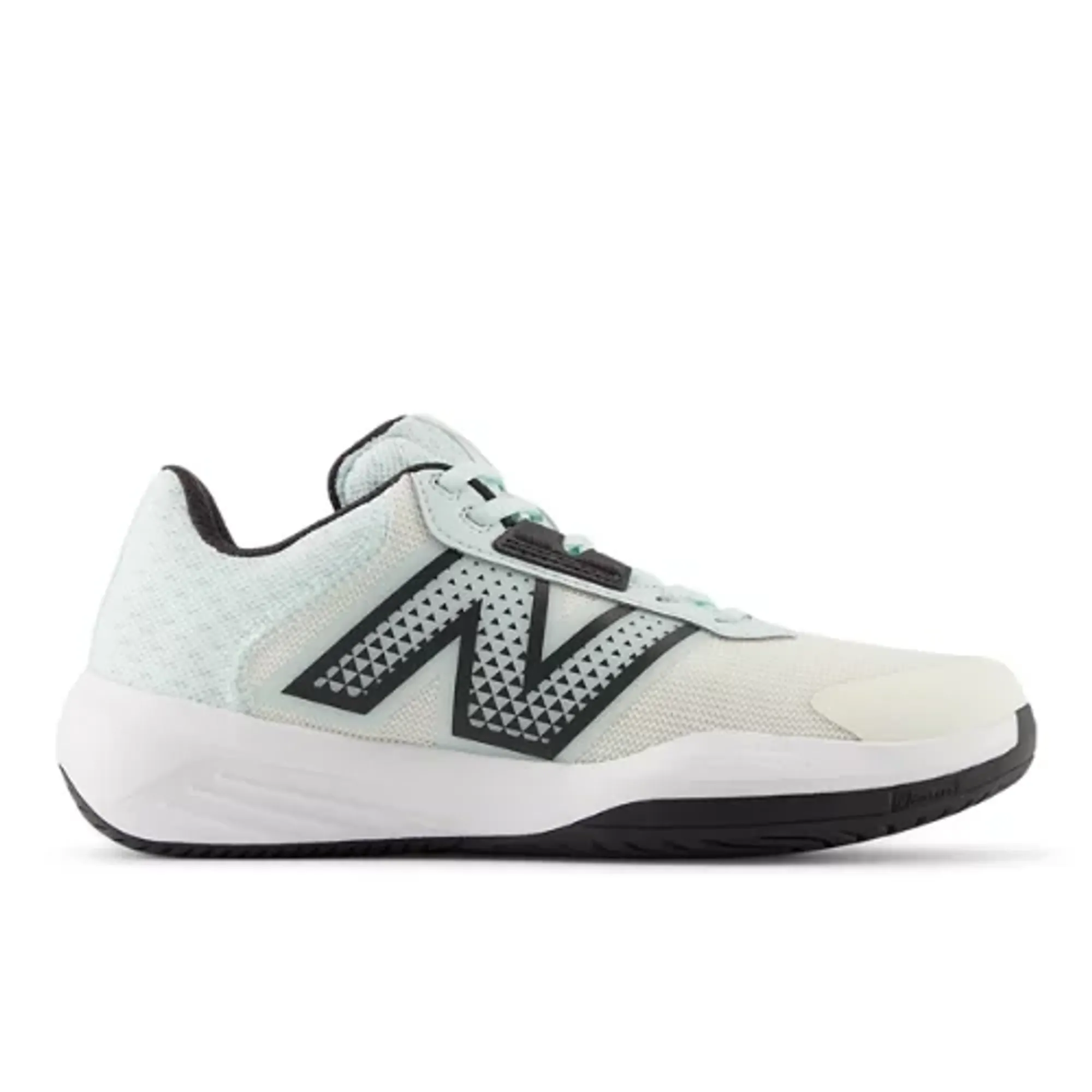 New Balance Women's 696v6 in White/Blue Synthetic