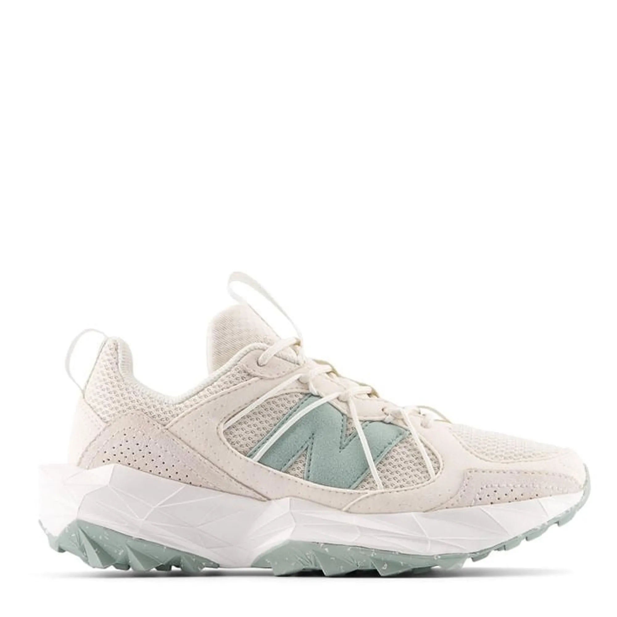 New Balance Women's Tektrel in Beige/Green Synthetic