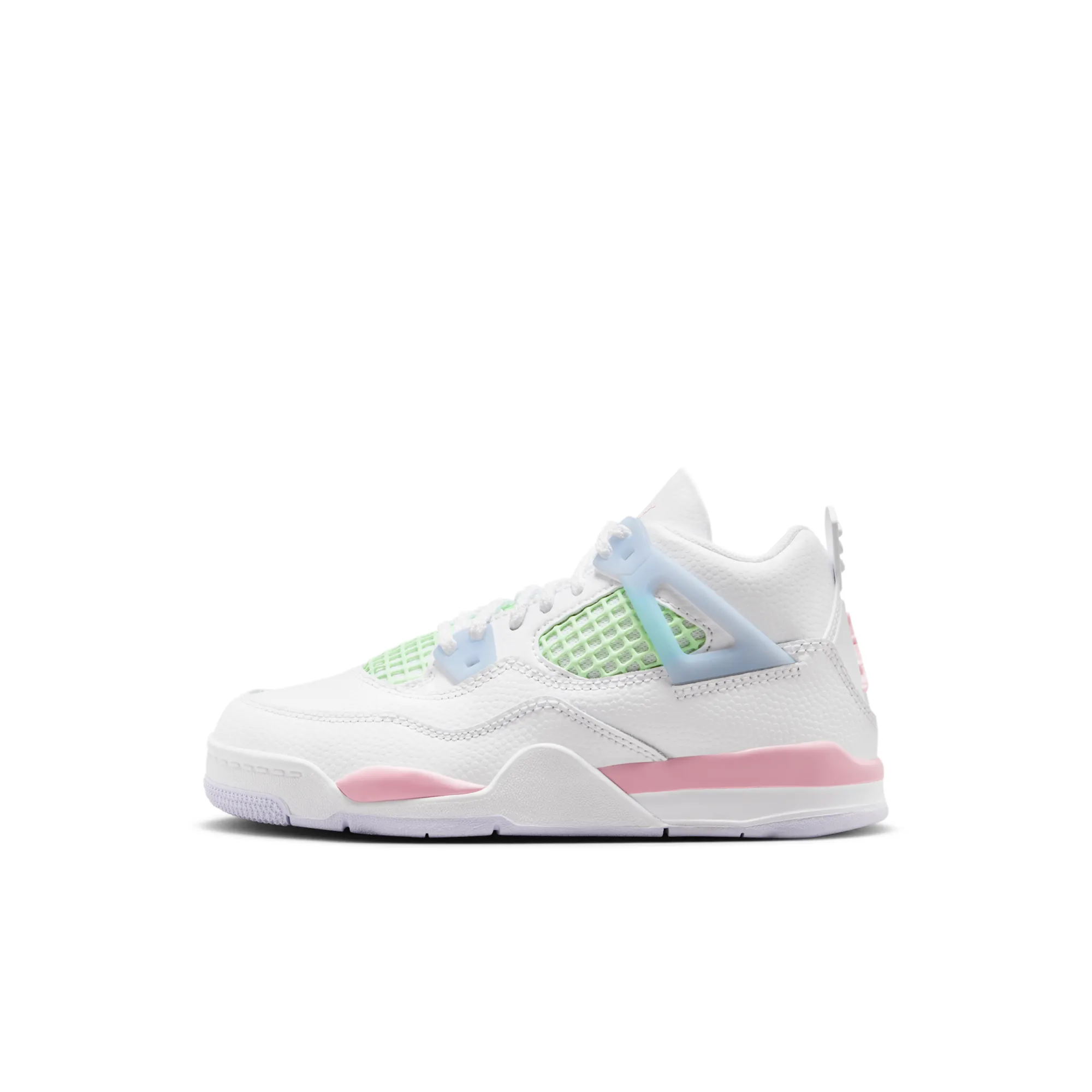 Nike Jordan 4 Retro Younger Kids' Shoes - White