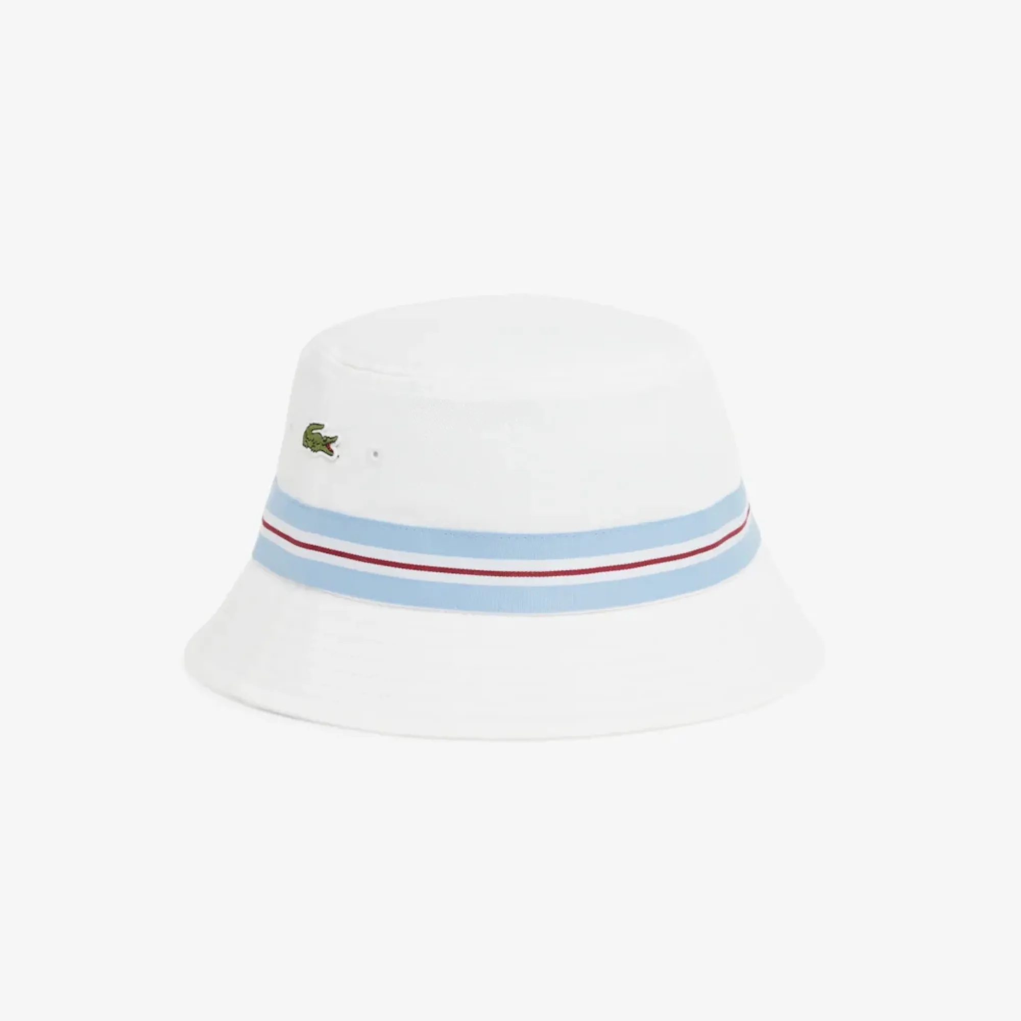 Lacoste Archive Edition Cotton Twill Bucket Hat - White