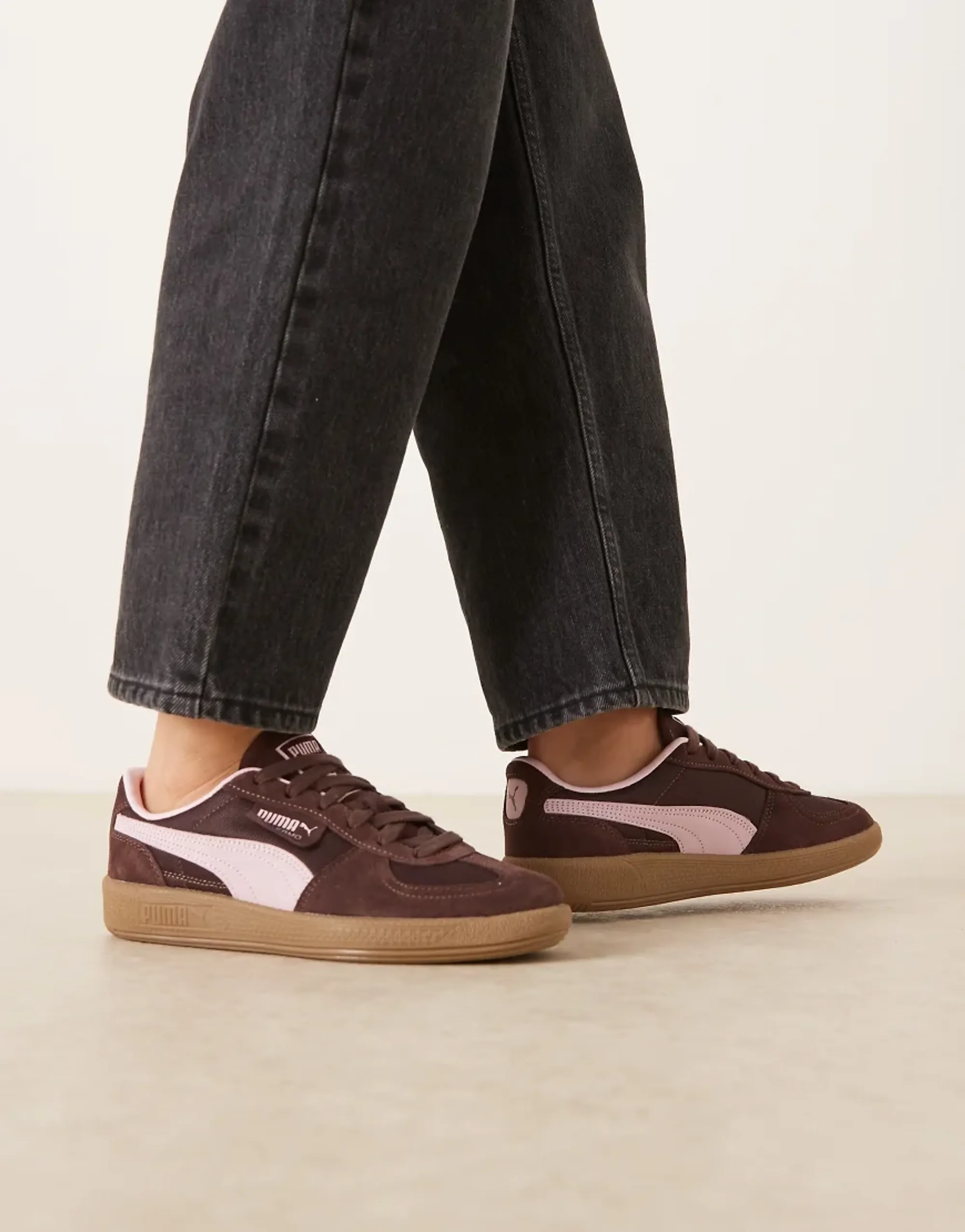 PUMA Palermo Vintage Update Sneakers Unisex, Chocolate Brown/Gum, size 10