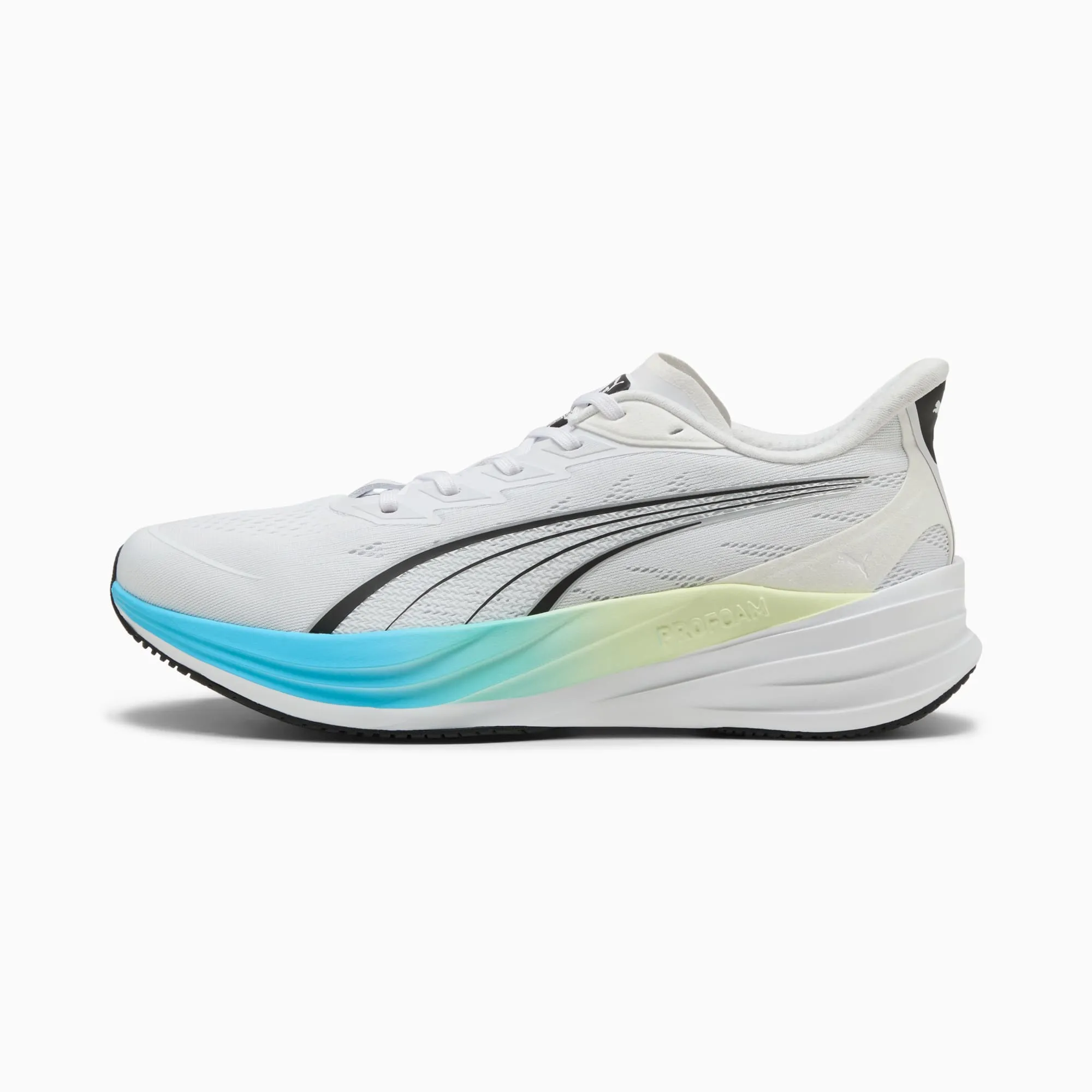 PUMA Darter Pro 2 Running Shoes Unisex, White/Vibrant Blue/Black, size 10