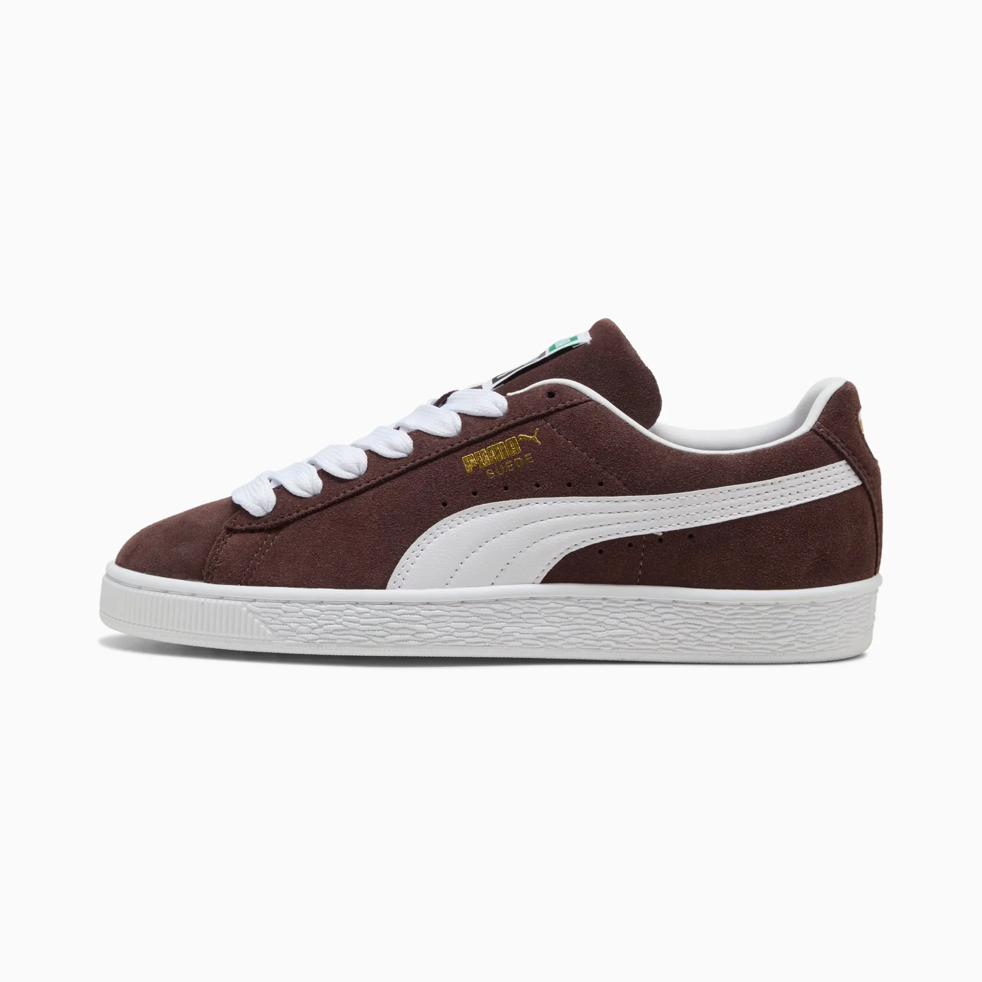 PUMA Suede Classic Sneakers Unisex, Chocolate Brown/White, size 10