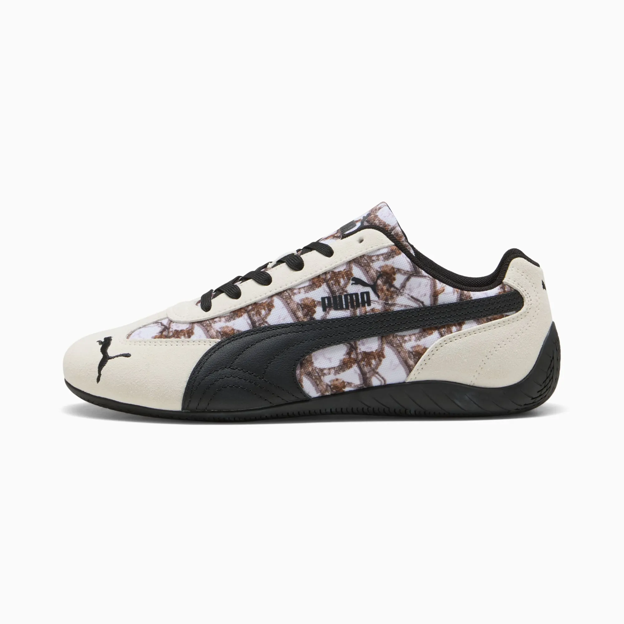 PUMA SpeedCat Camo Sneakers Unisex, Vapor Grey/Black, size 10