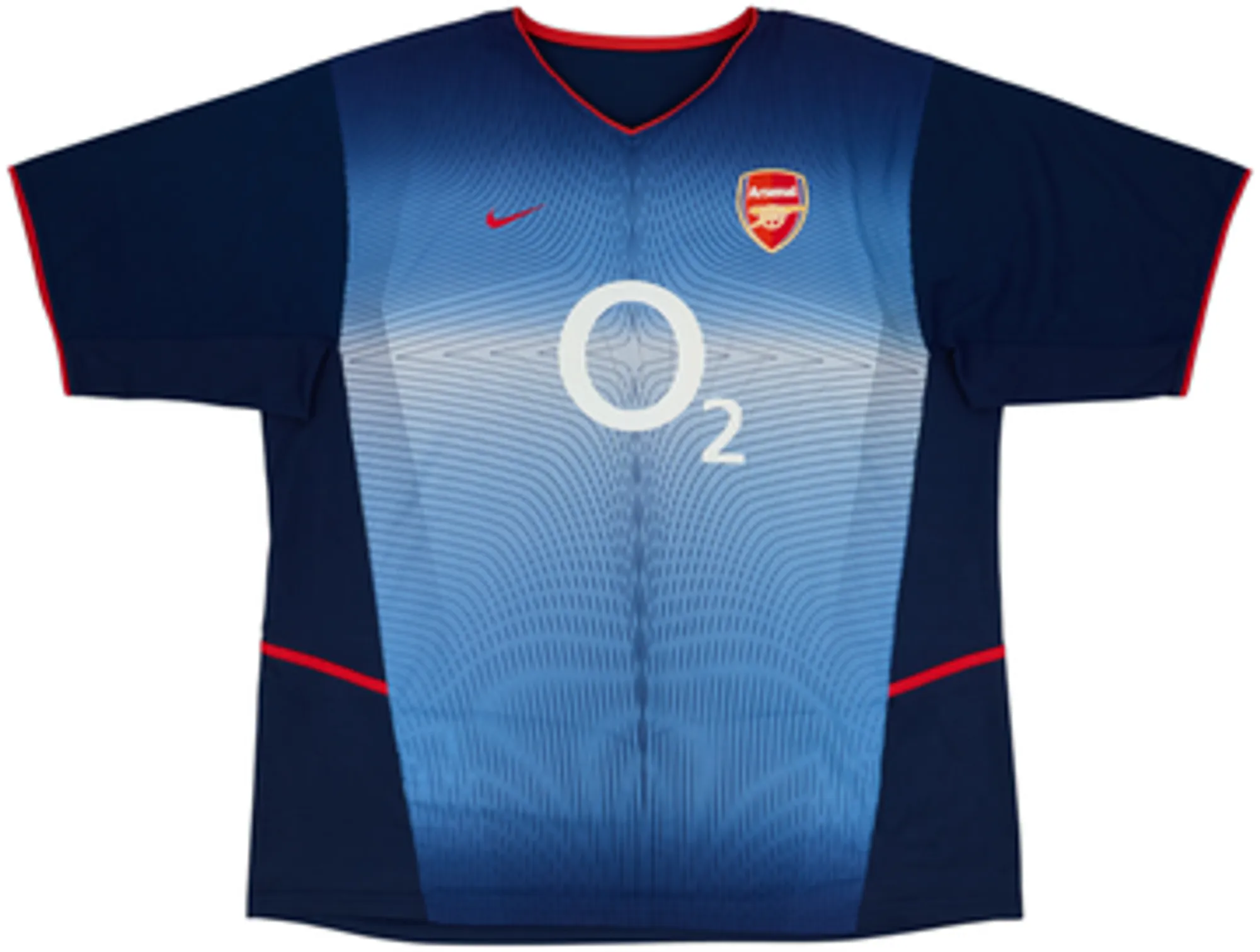 2002-04 Arsenal Away Shirt Bergkamp #10 - 8/10 - (L)