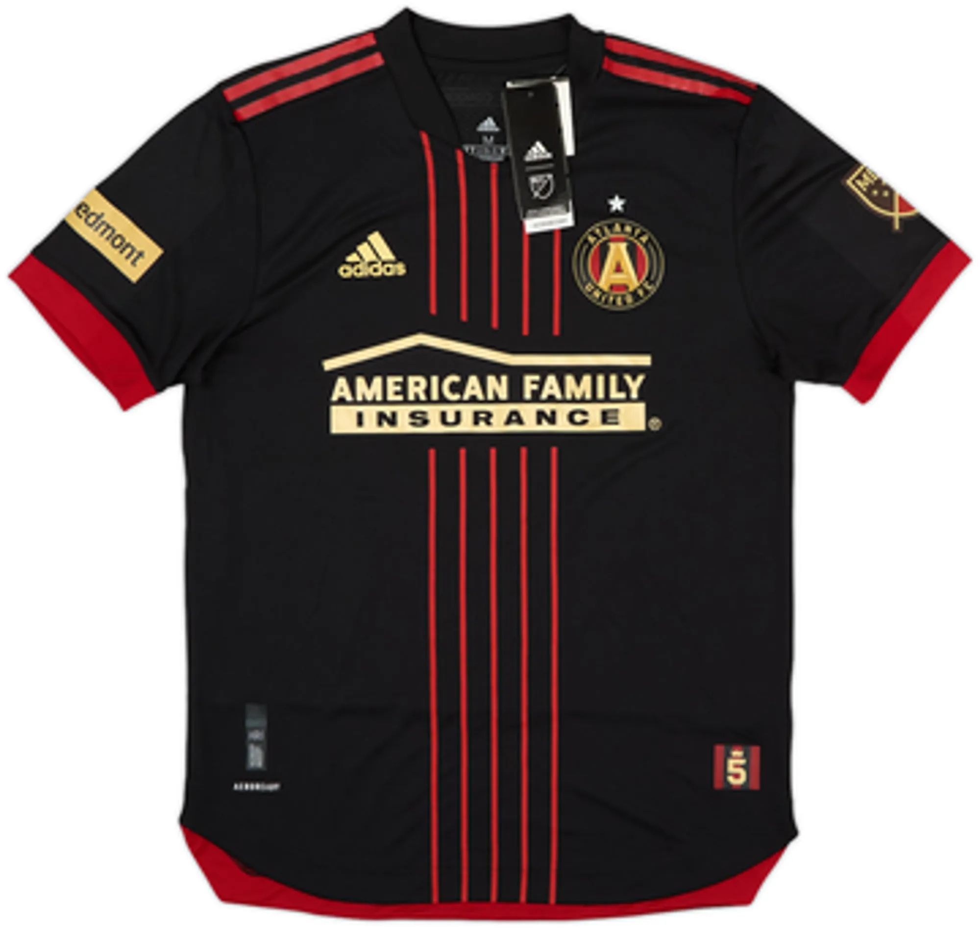 2021 Atlanta United Authentic Home Shirt Damm #21 (M)