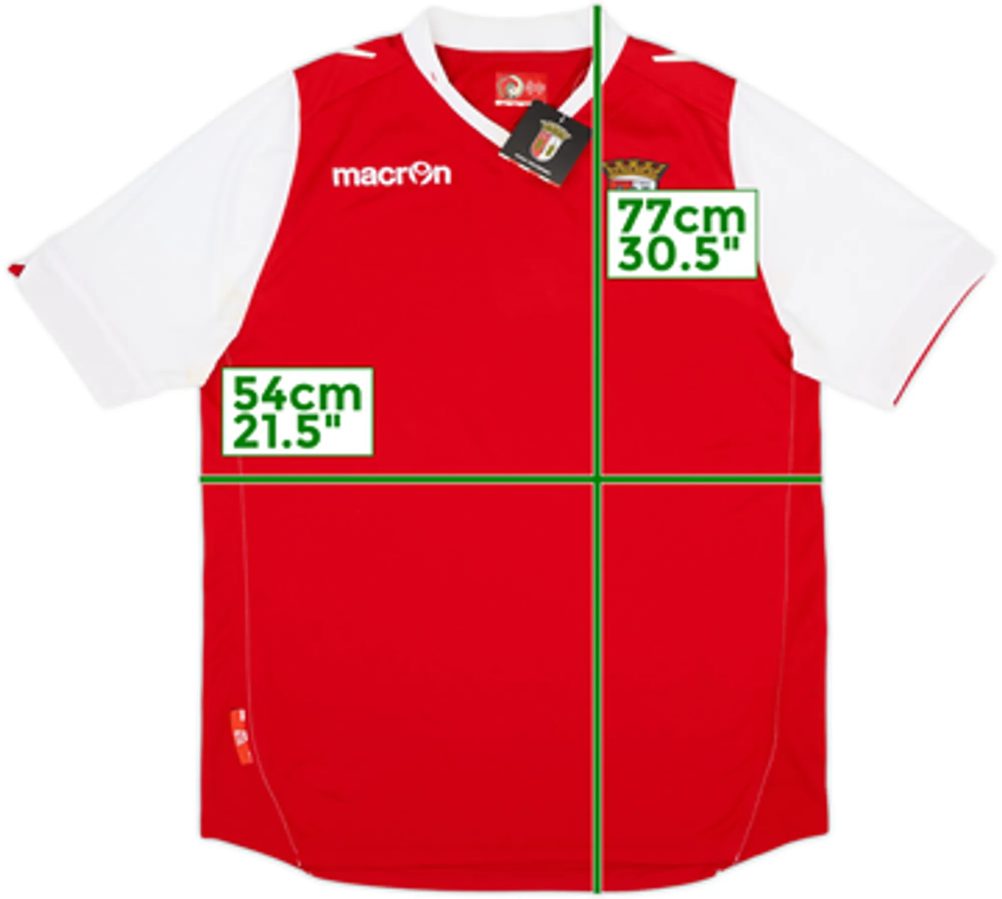 2013-14 Braga Home Shirt (M)